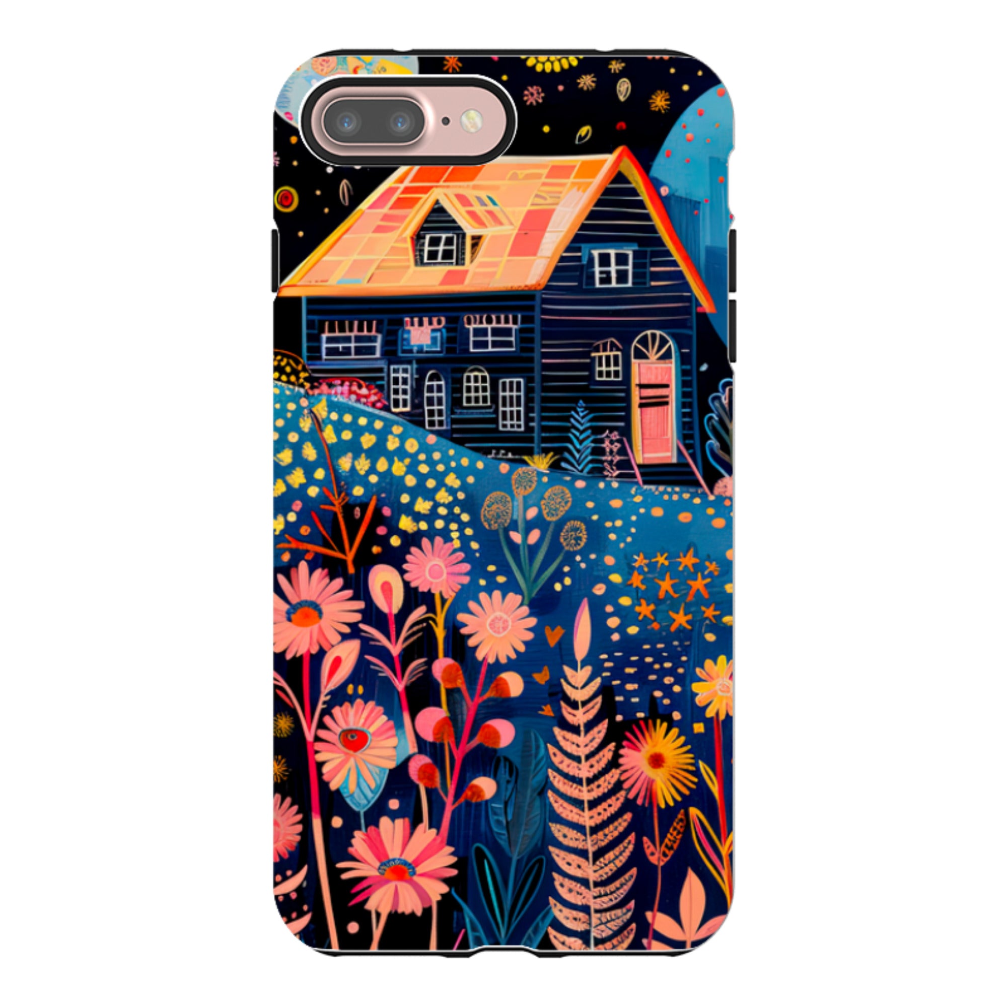 iPhone Case - Folk Art House V