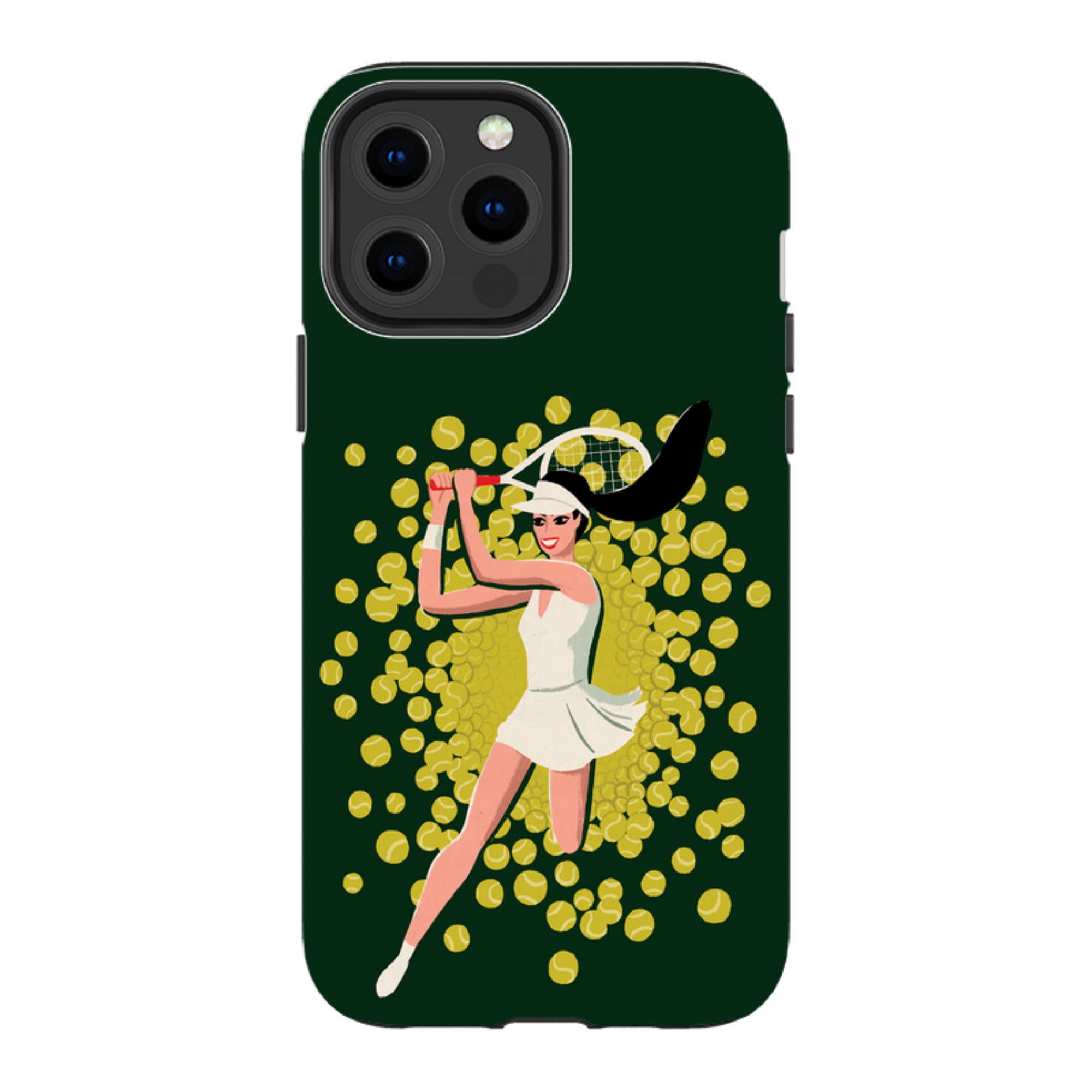 iPhone MagSafe Tough Case -  Tennis Burst By Paul Thurlby