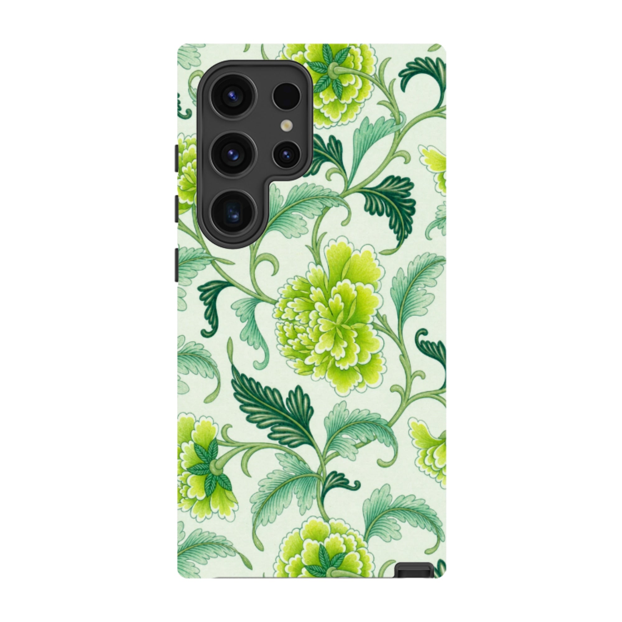 Samsung Tough Case - Sage Green Chinoiserie