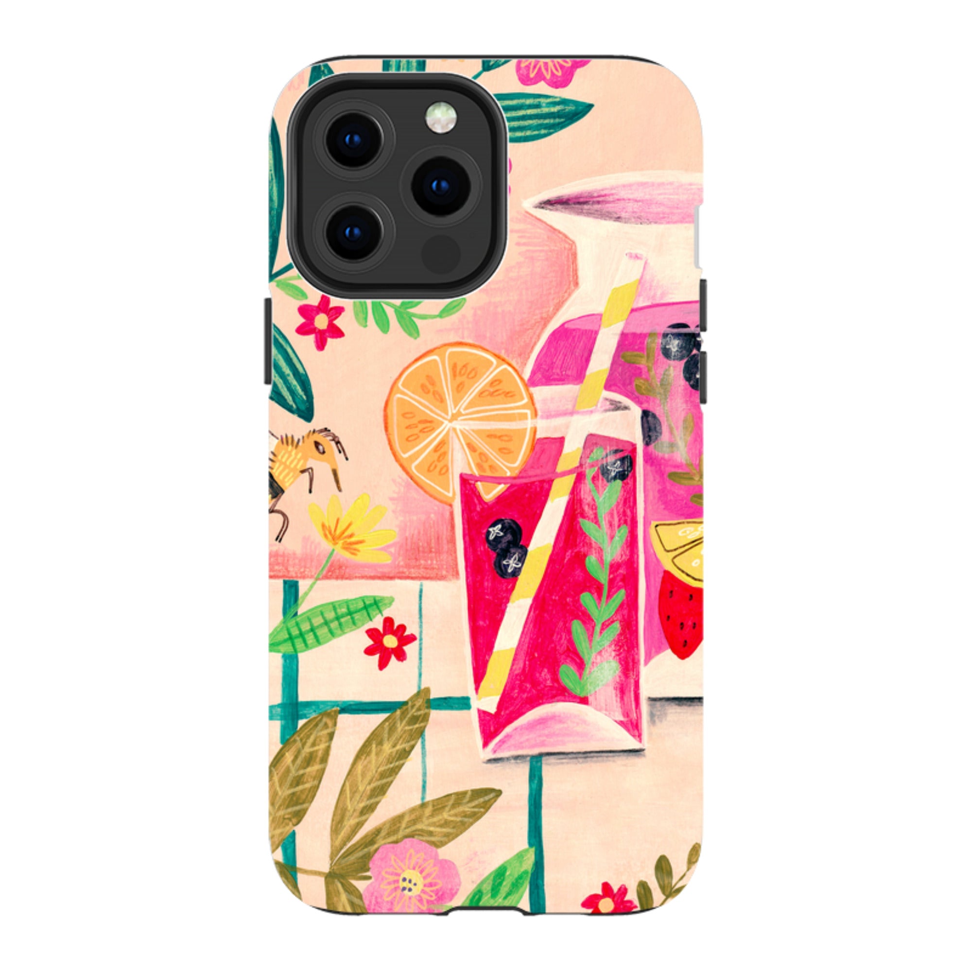 iPhone Tough Case - Drink By Caroline Bonne Muller