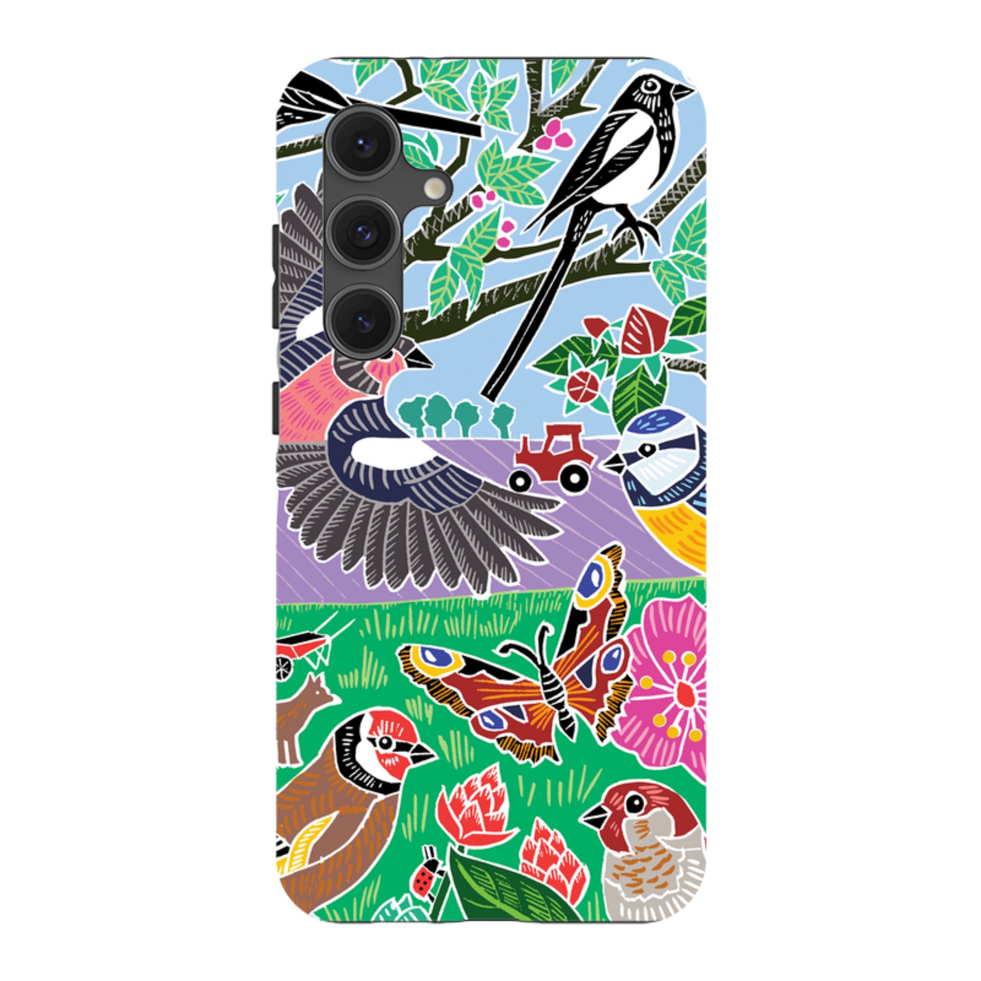 Samsung Tough Case - Garden Bird Jigsaw B By Kate Heiss