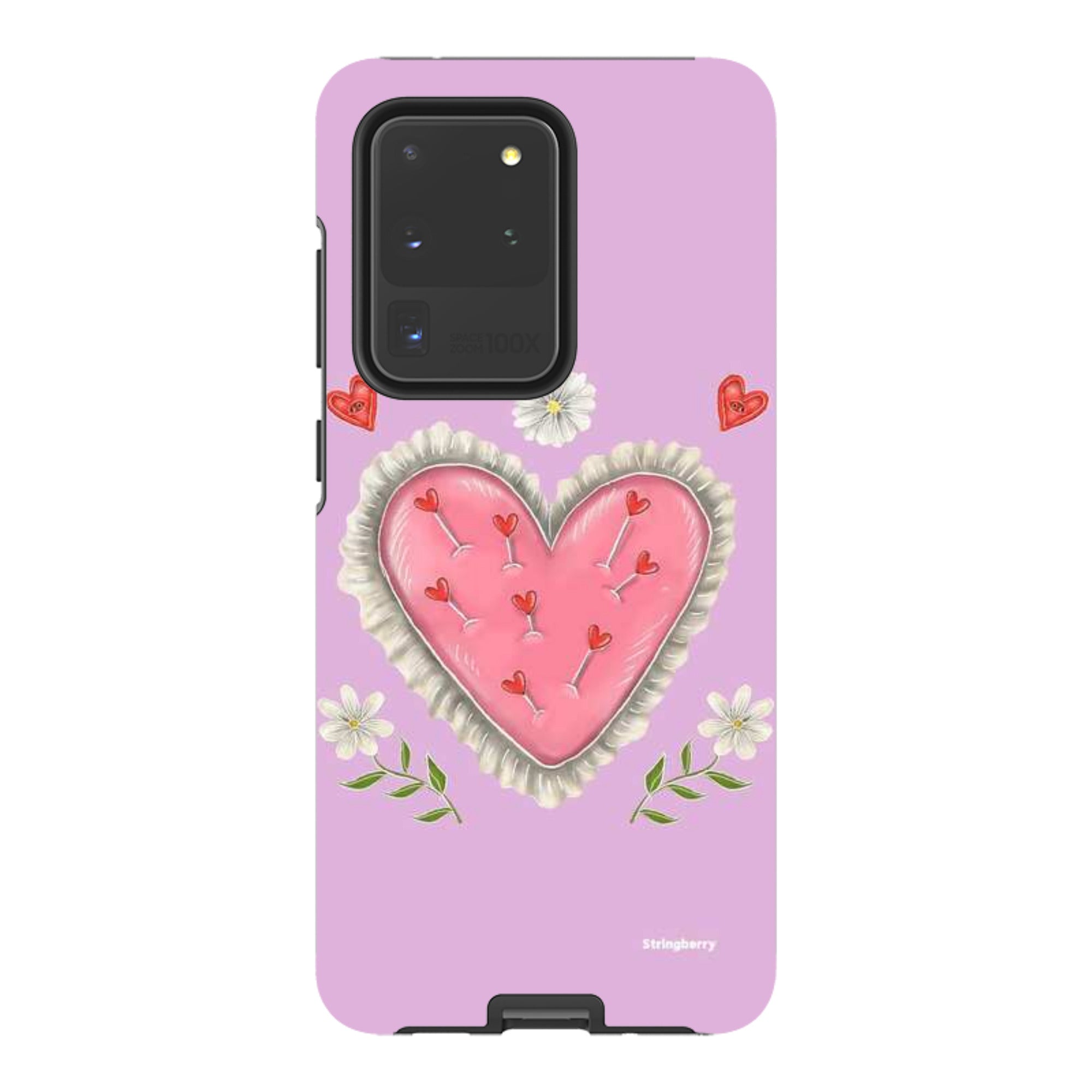 Samsung Tough Case - Heart Pin Cushion By Catherine Rowe