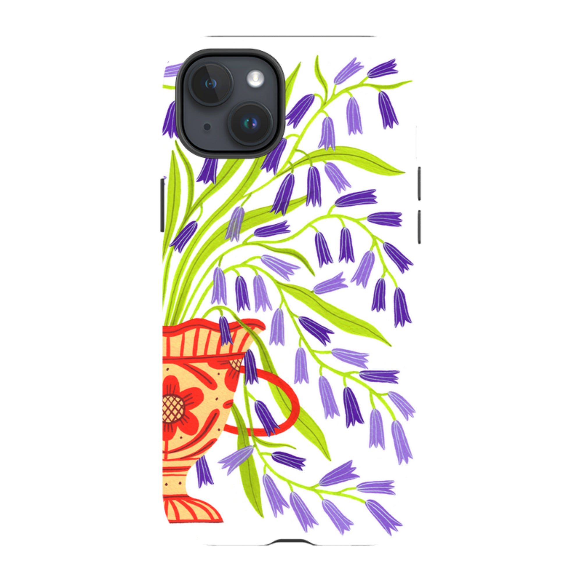 iPhone Tough Case - Bluebells By Madalina Andronic
