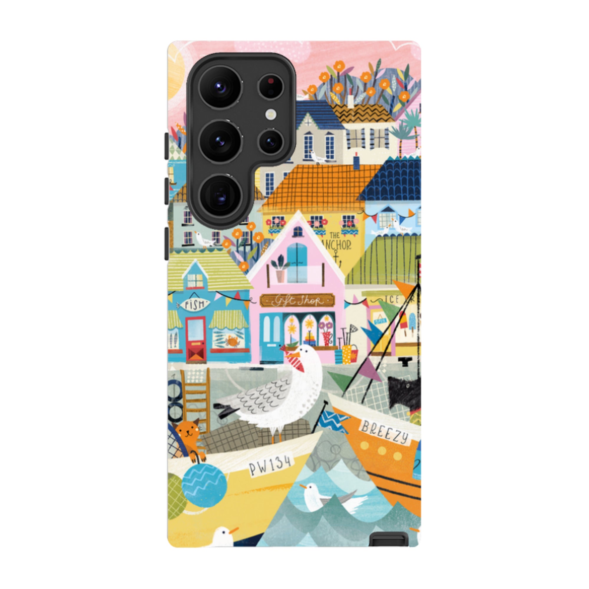 Samsung Tough  Case - Harbour 1 By Ali Brookes