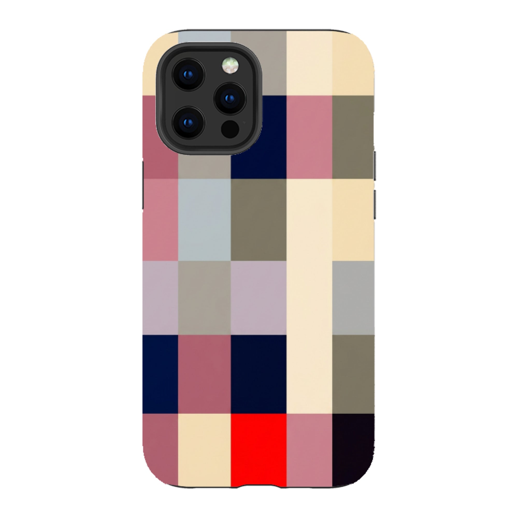 iPhone Tough Case - Retro Plaid