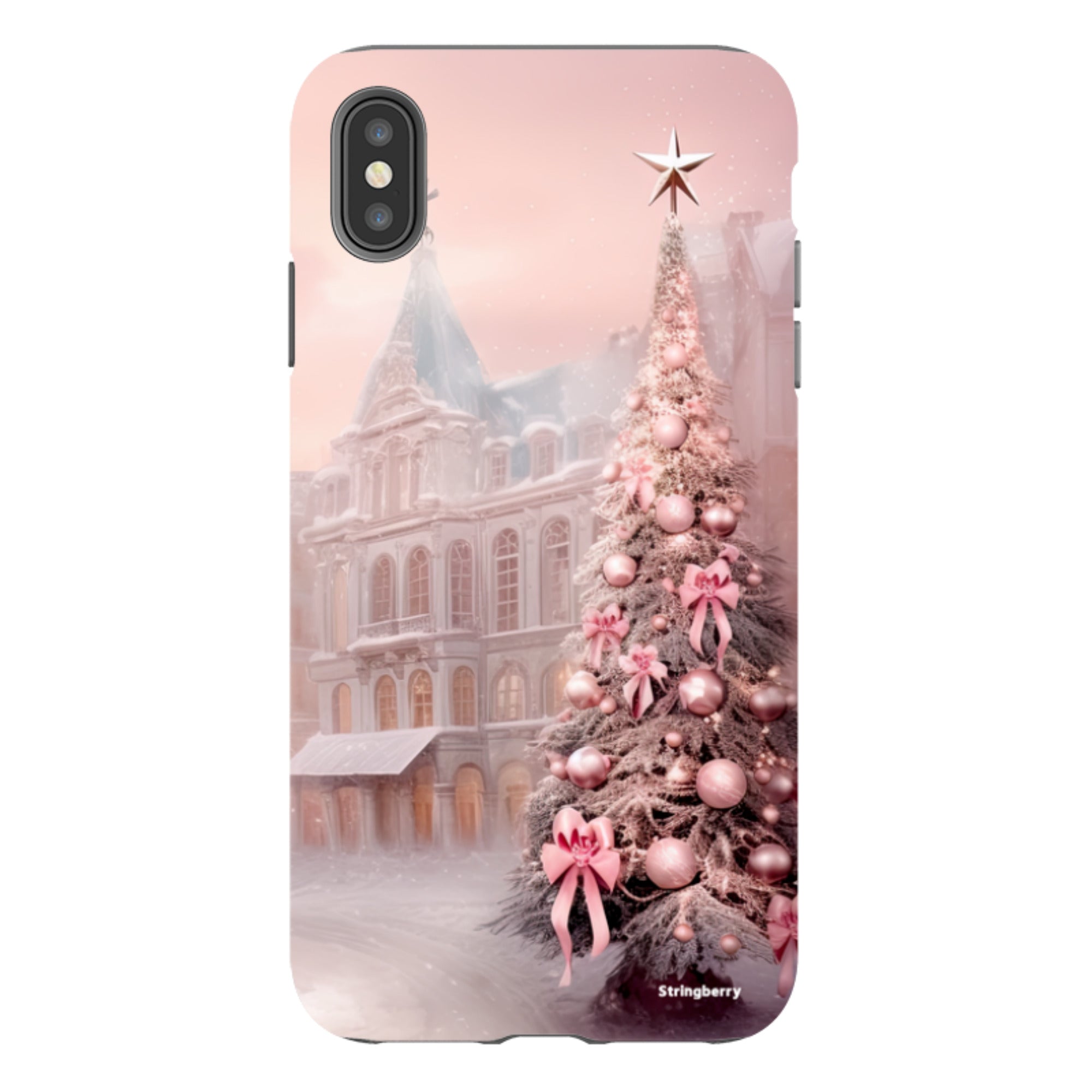 iPhone Tough Case - Pink Xmas