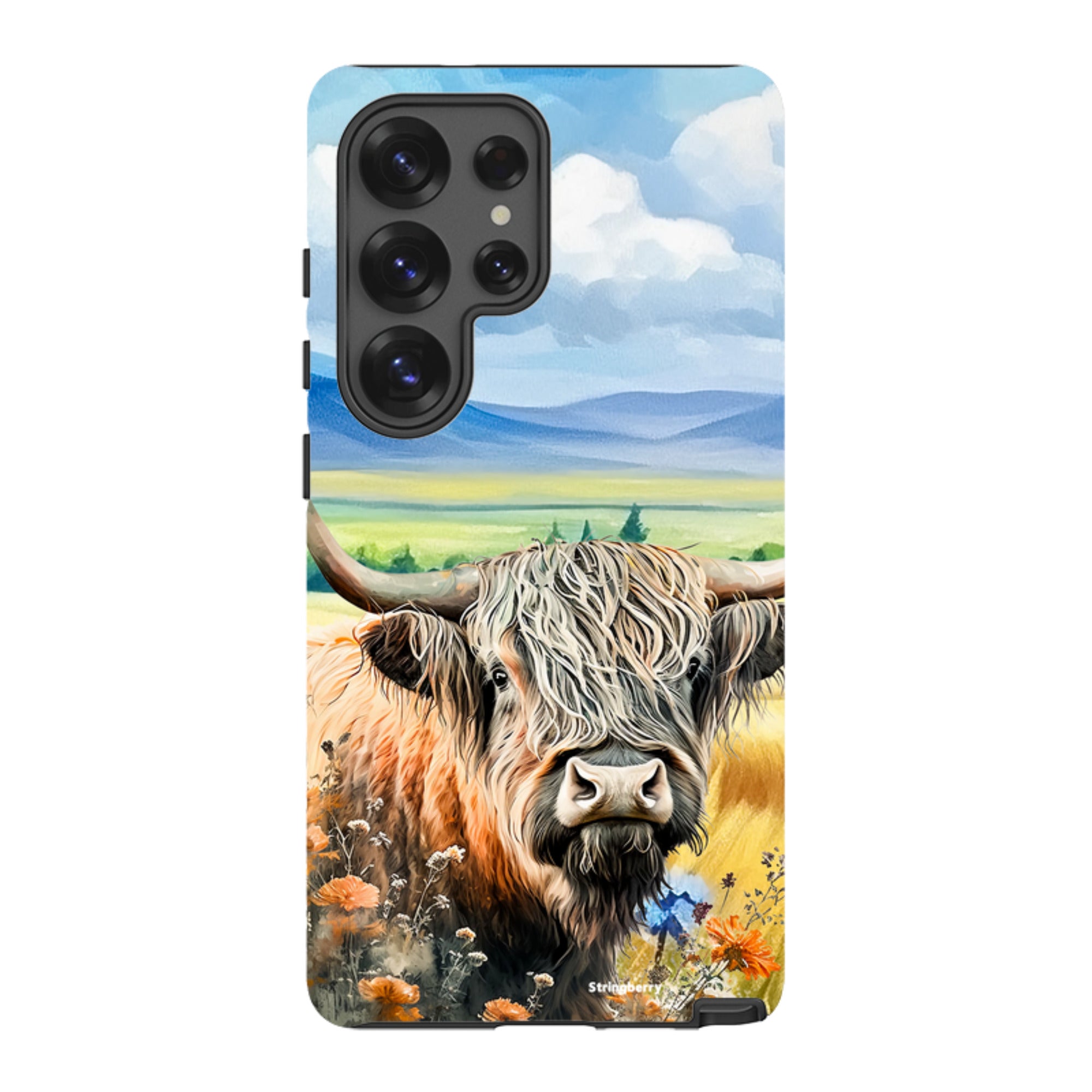 Samsung Tough Case - Highland Cow V
