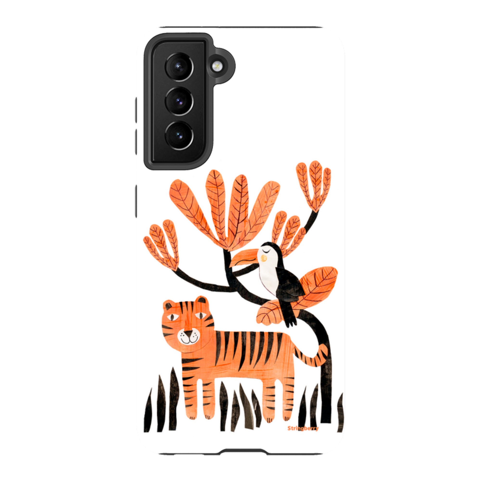 Samsung Tough Case - Tiger And Toucan By Tracey English