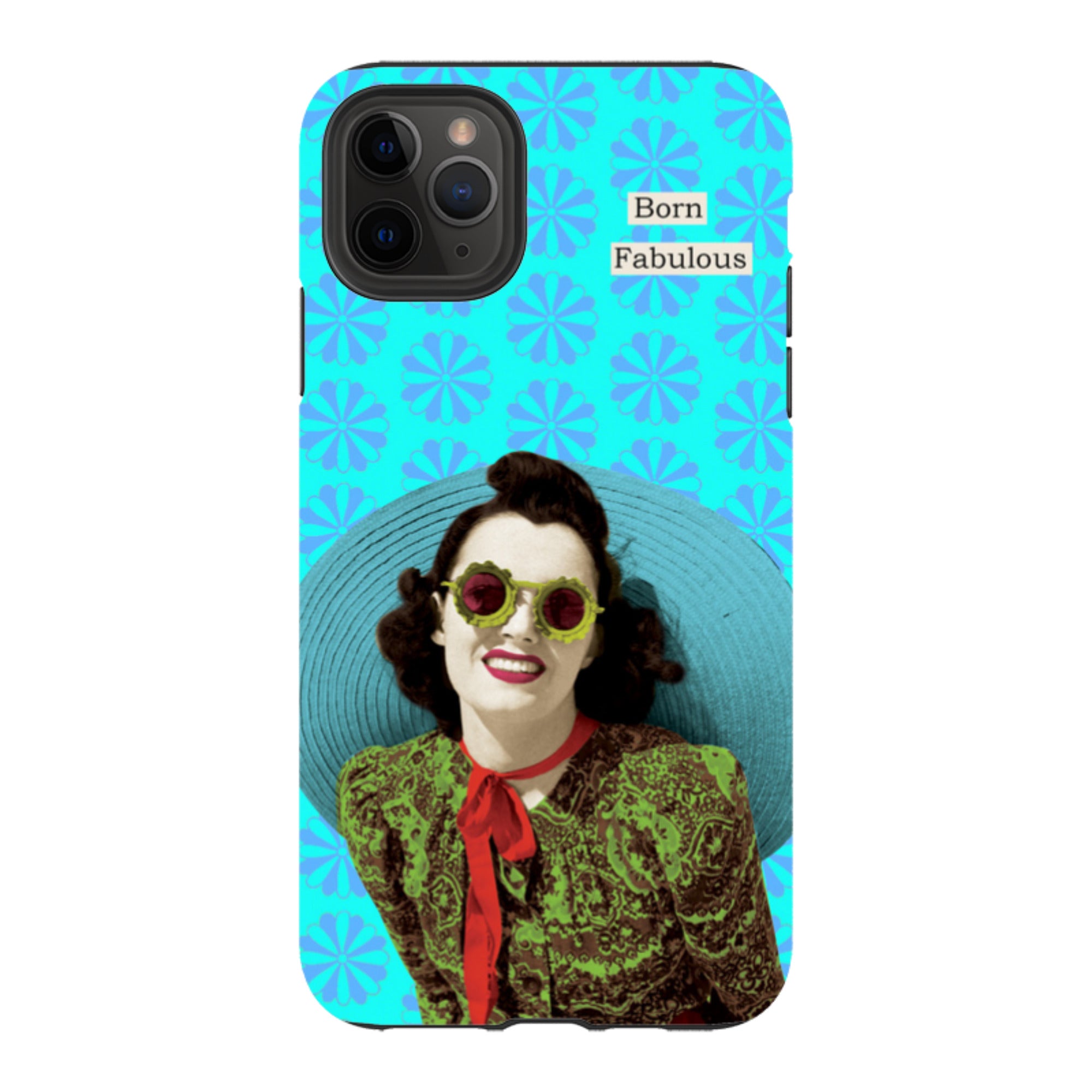 iPhone Tough Case - Born Fabulous By Clare Jordan