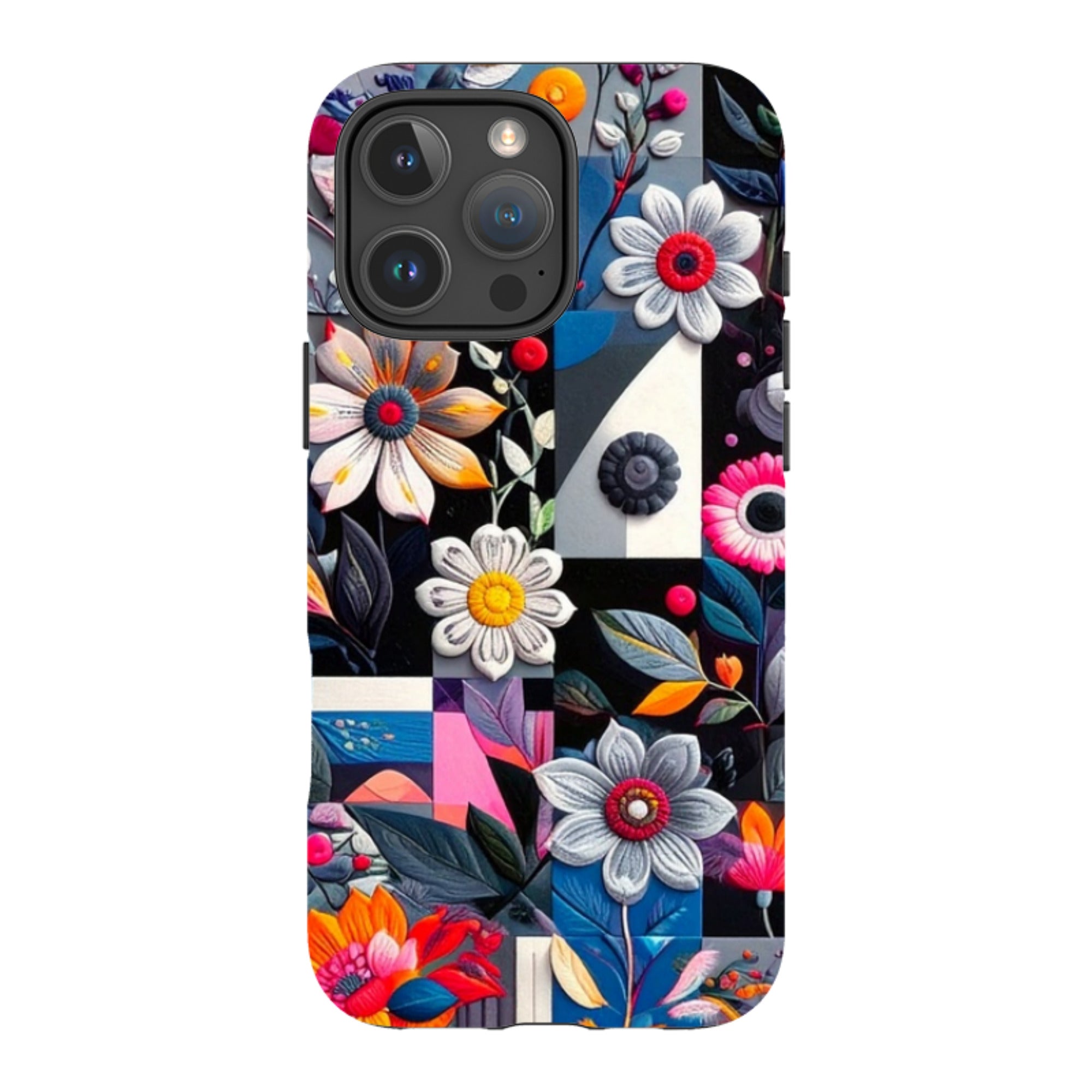 iPhone Tough Case - Summer Petal Garden