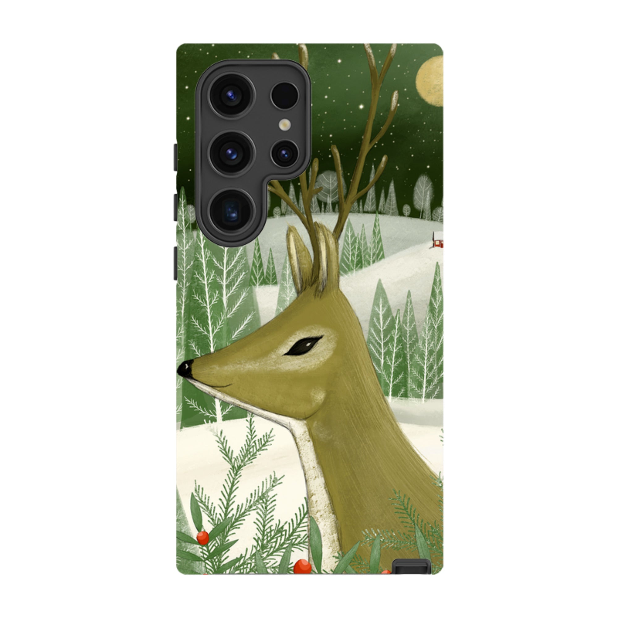 Samsung Tough Case - Reindeer By Maja Lindberg