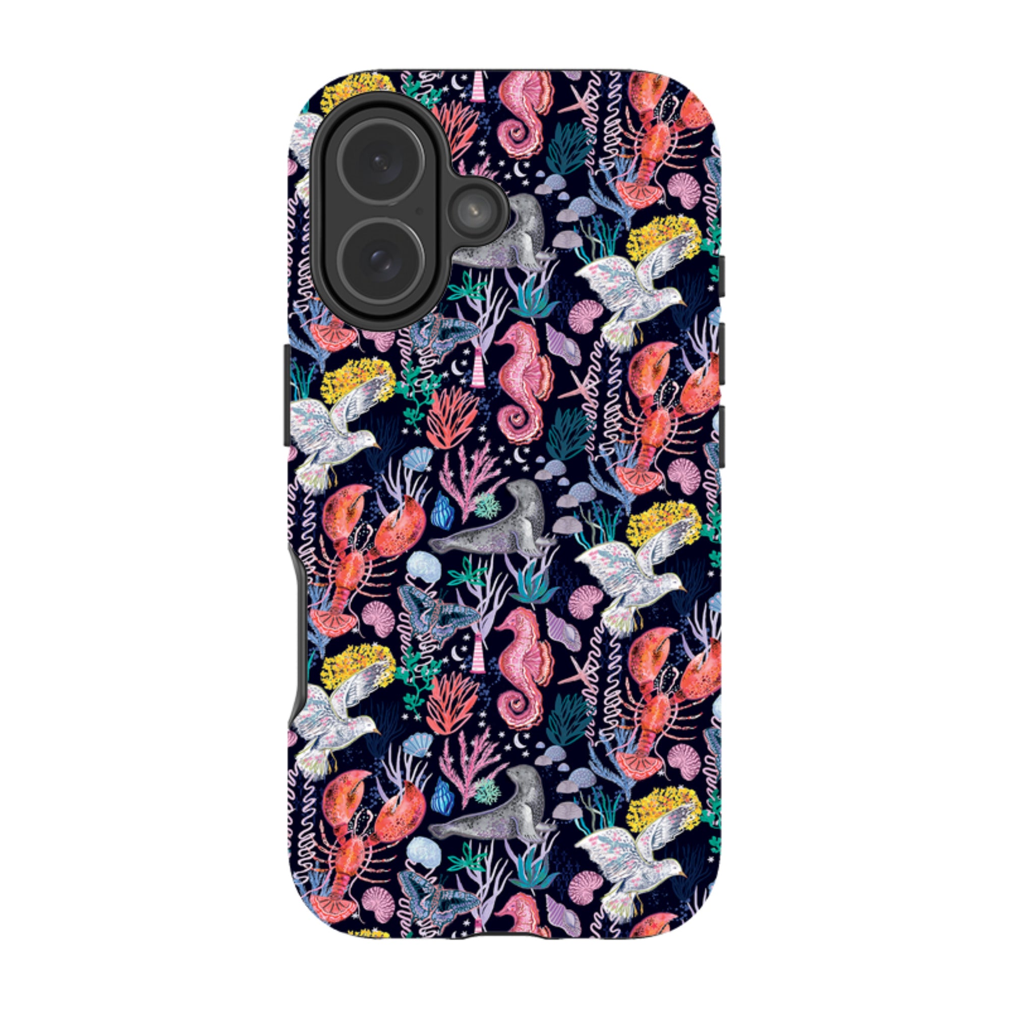 iPhone Case - Coastline Pattern-A By Emma Frances Grant
