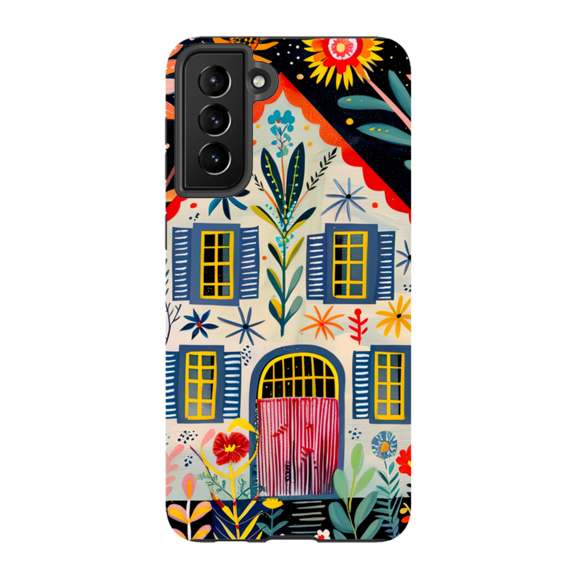 Samsung Tough Case - Folk Art House X