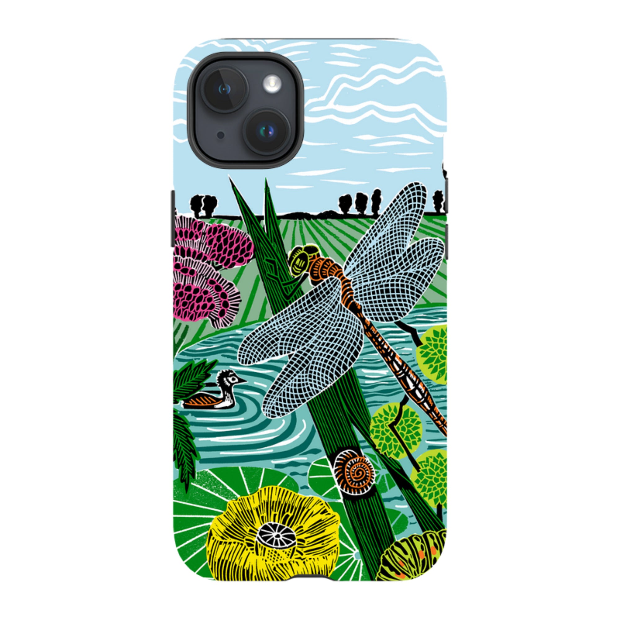 iPhone Tough Case - Pond By Kate Heiss