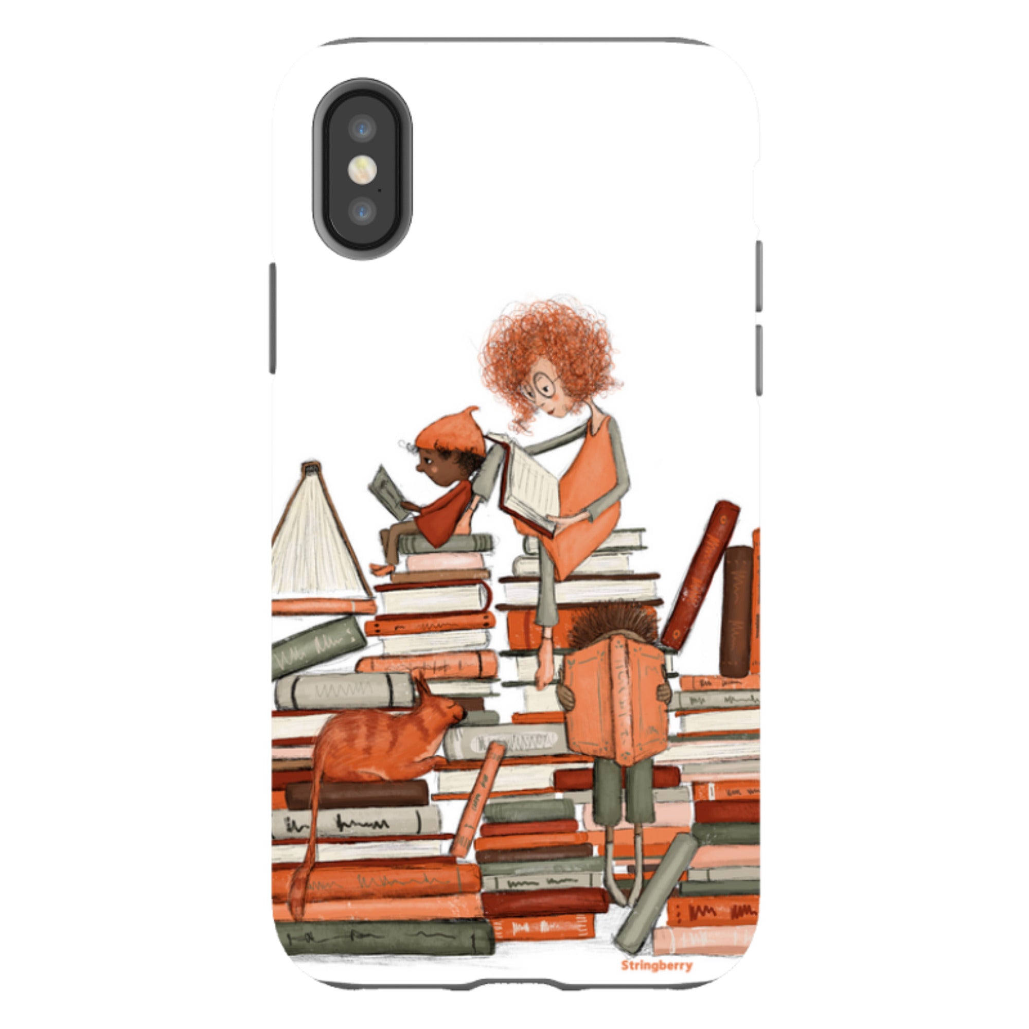 iPhone Tough Case - Readers By Maja Lindberg