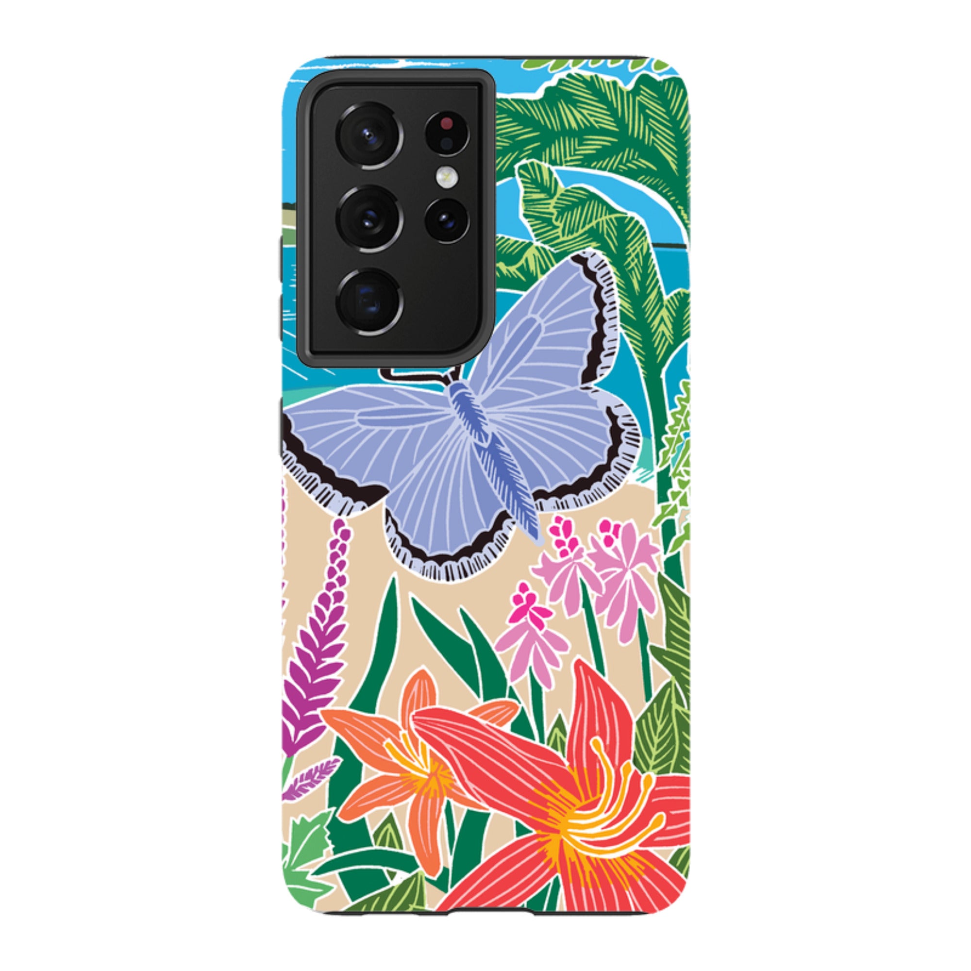 Samsung Tough Case - Trebah Garden By Kate Heiss