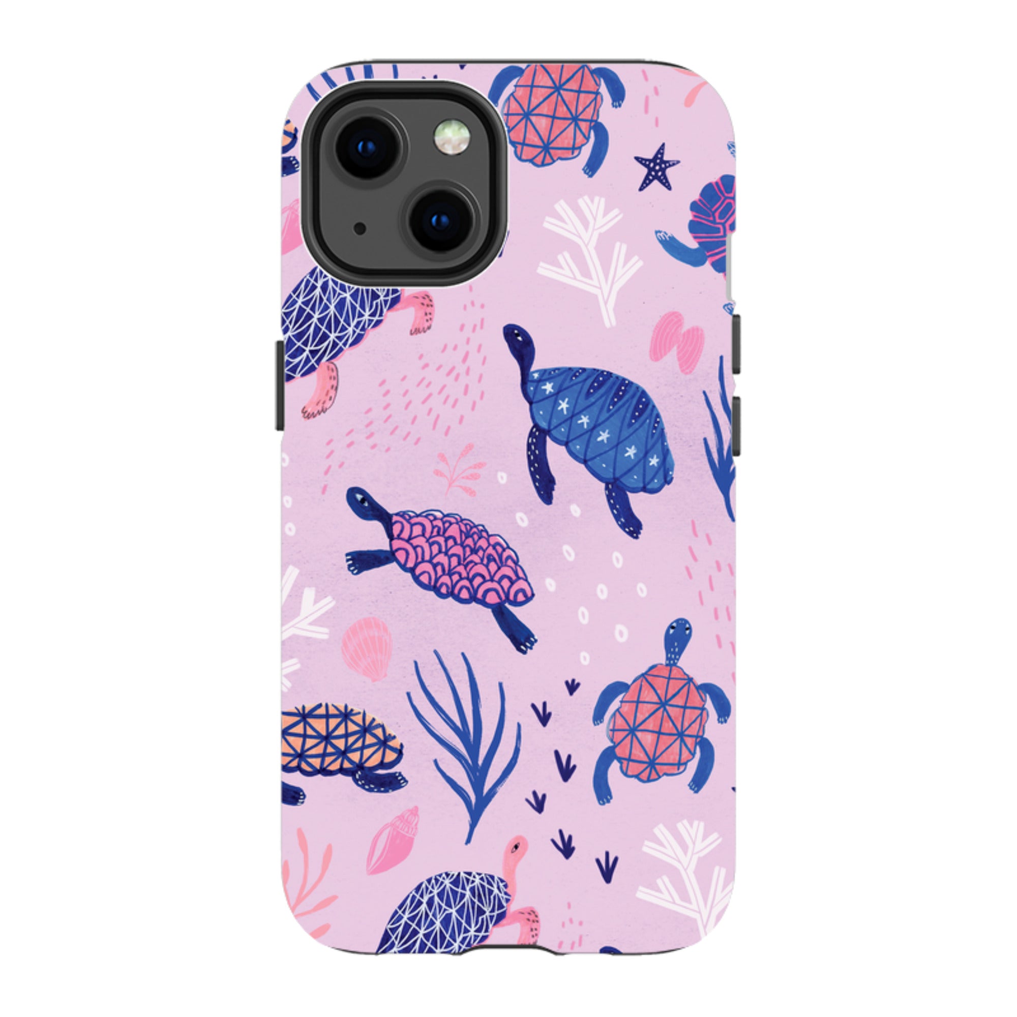 iPhone Tough Case - Turtles By Lee Foster Wilson