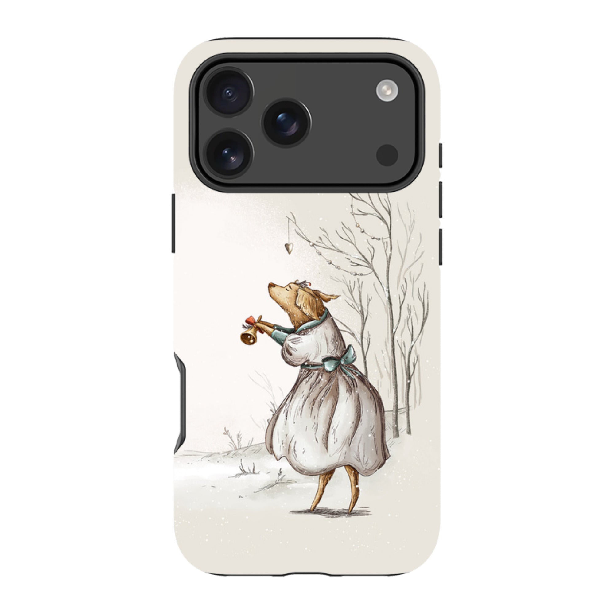 iPhone Tough Case - Lady Xmas