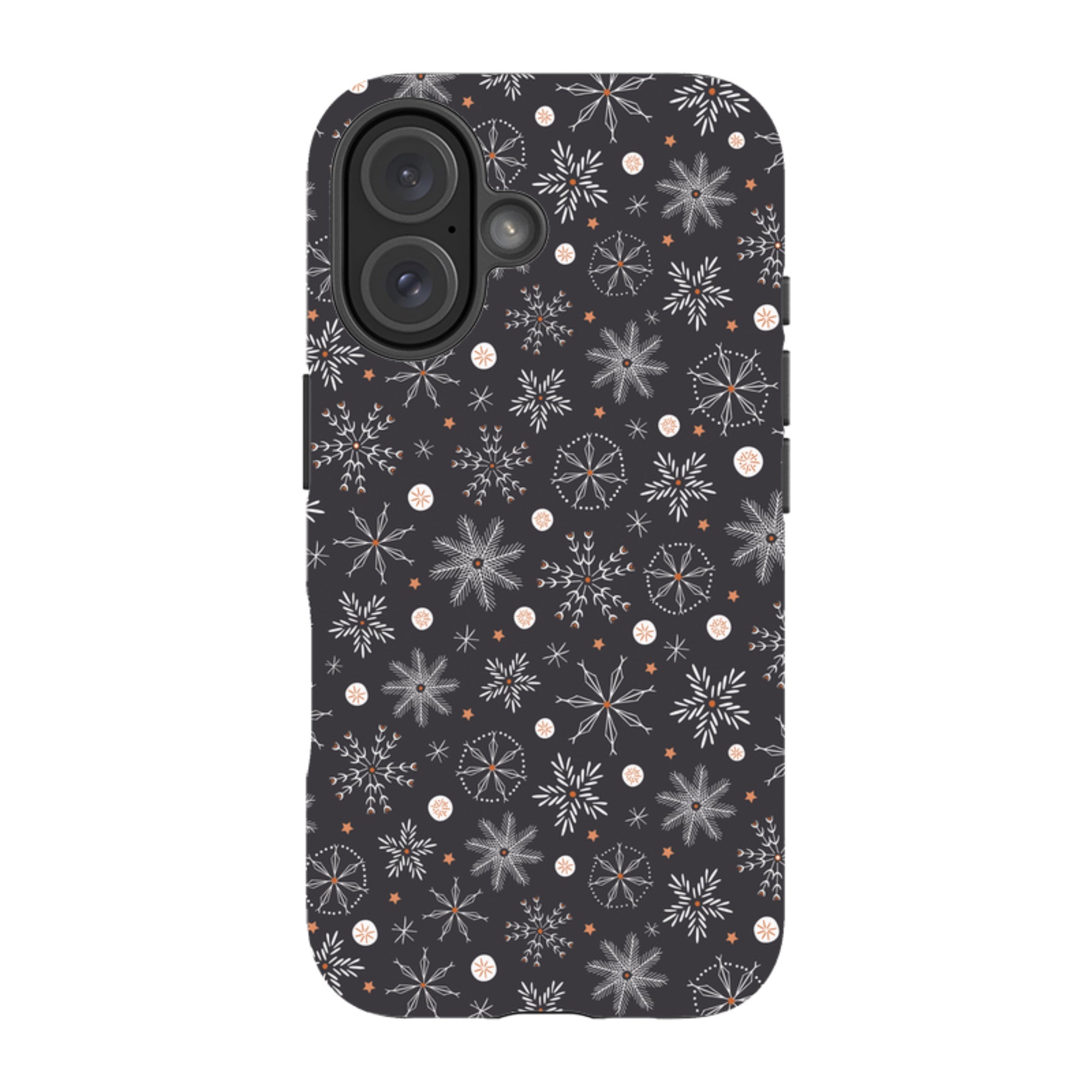 iPhone Tough Case - Christmas Snowflakes II By Ali Brookes