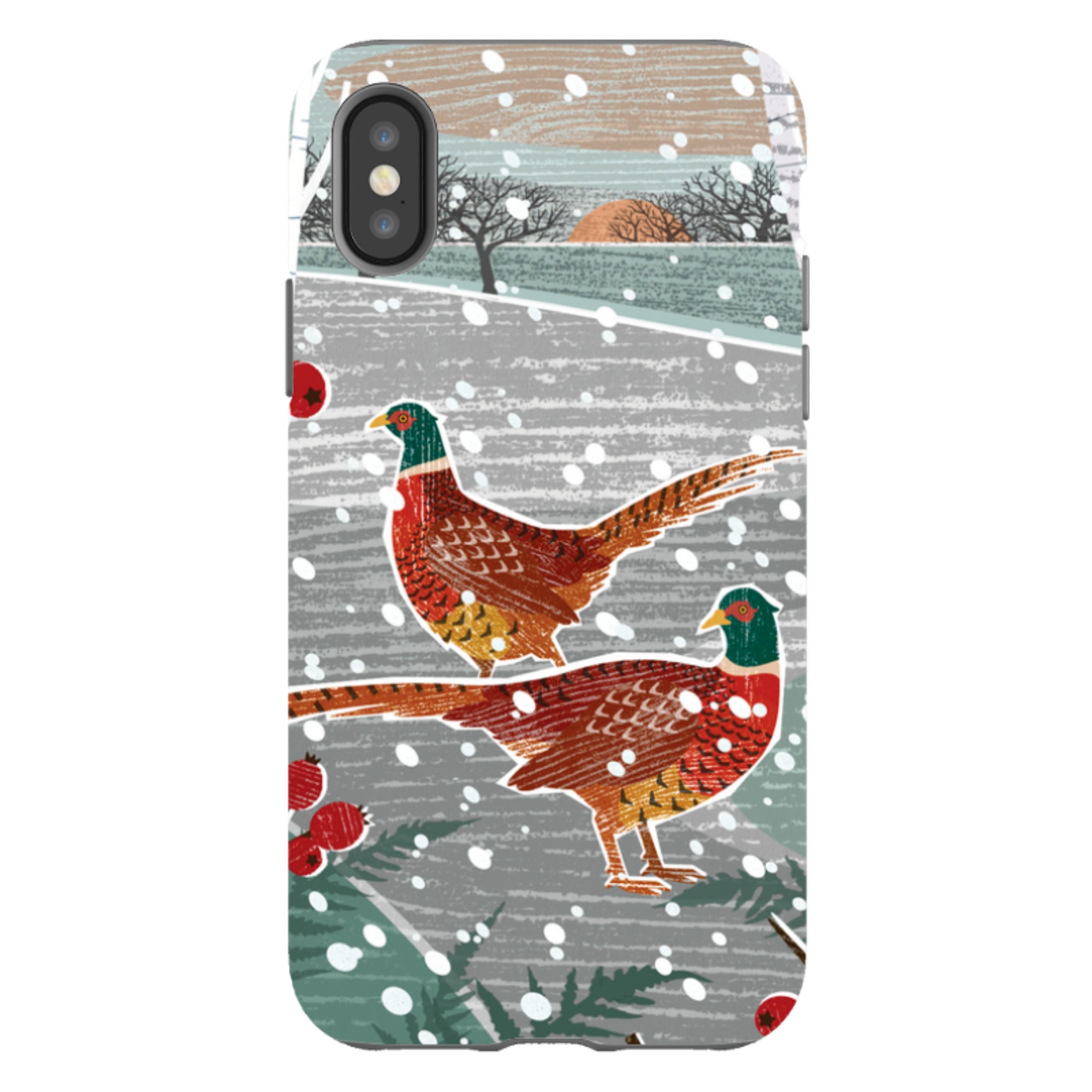 iPhone Tough Case - Snowy Day By Liane Payne