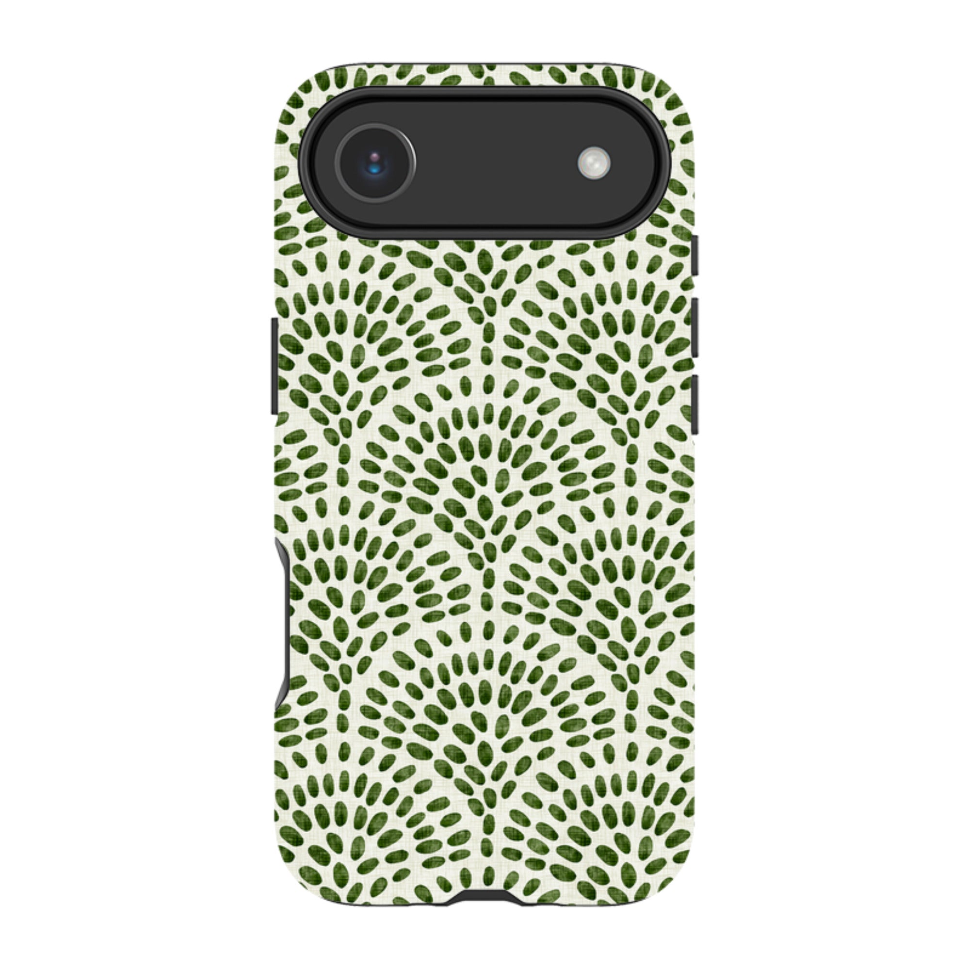 iPhone MagSafe Tough Case - Scallop - Green By Katherine Quinn