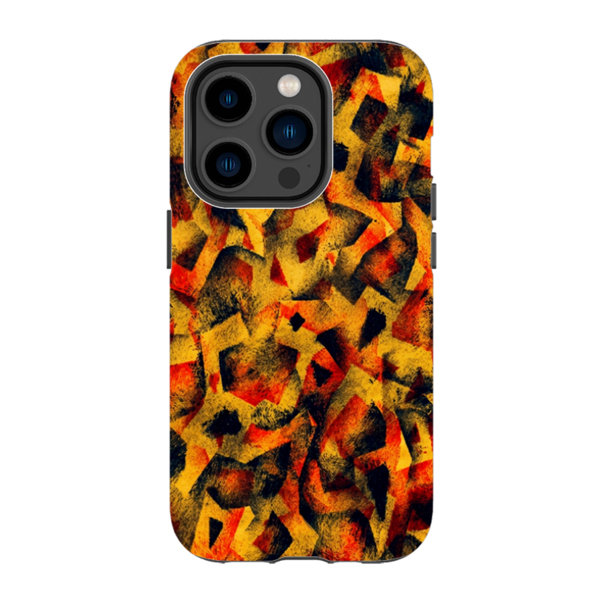iPhone Tough Case - Abstract Cubism