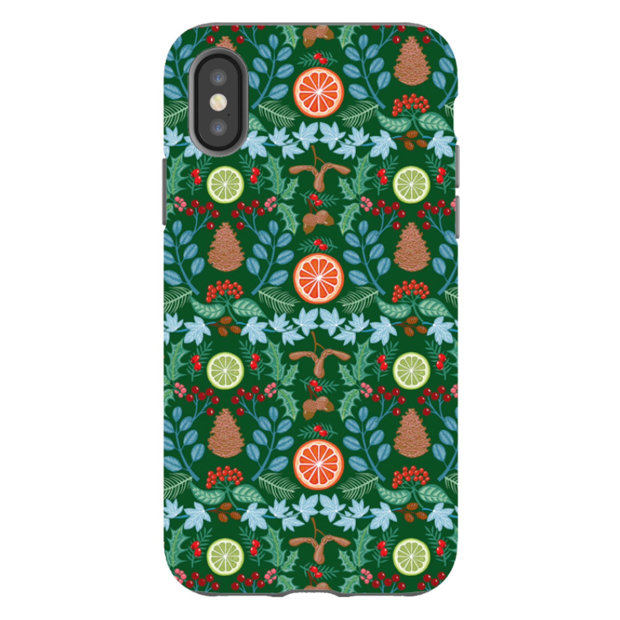 iPhone Tough Case - Wreath-1 By kate Heiss
