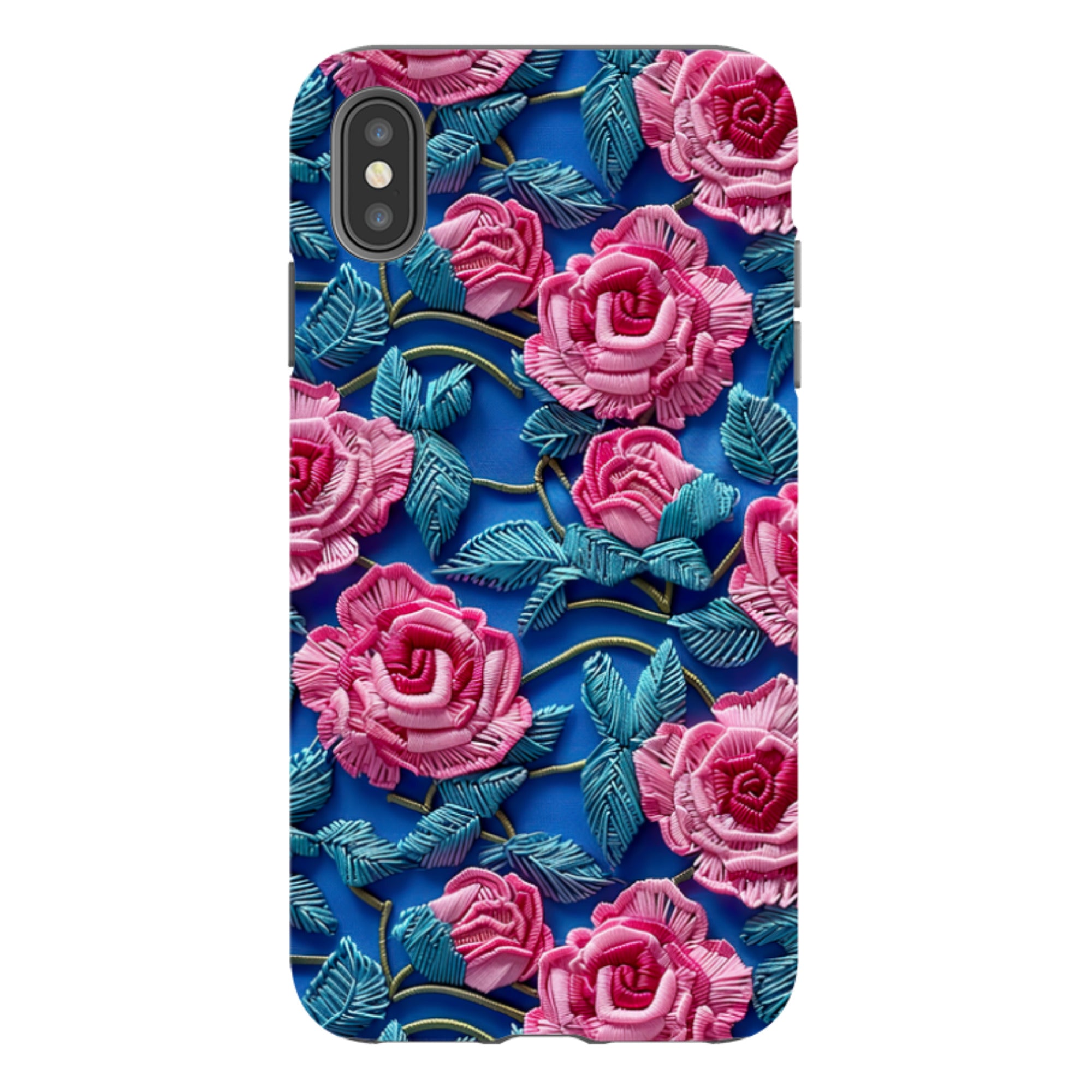 iPhone Case - Blue Summer Roses