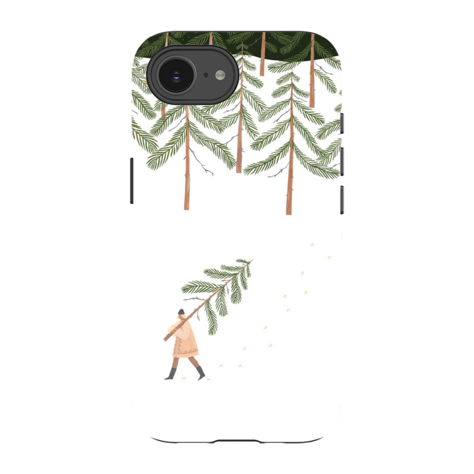 iPhone Tough Case - Coming Home For Christmas By Madalina Andronic