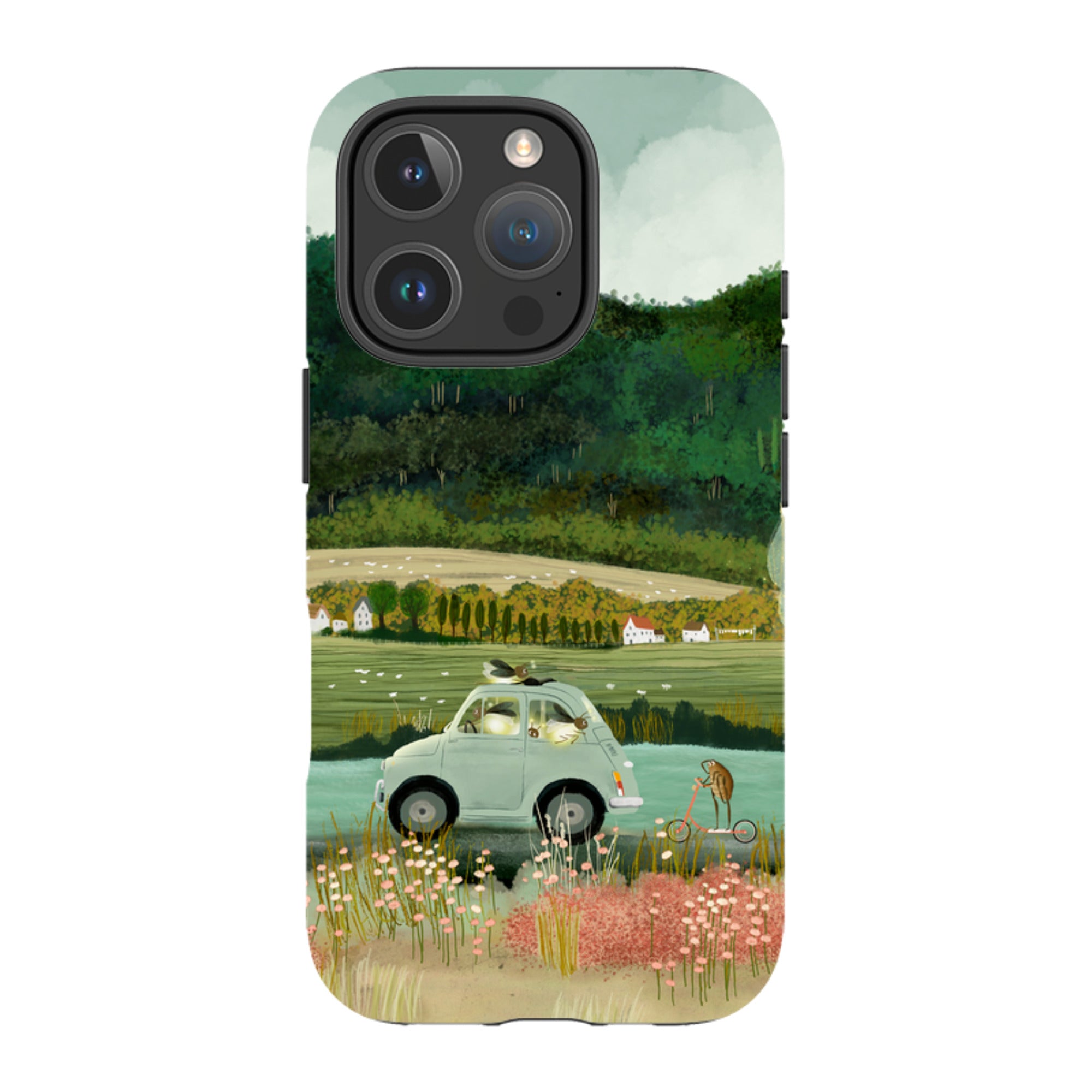 iPhone MagSafe Tough Case -  Lightening Bugs By Katherine Quinn