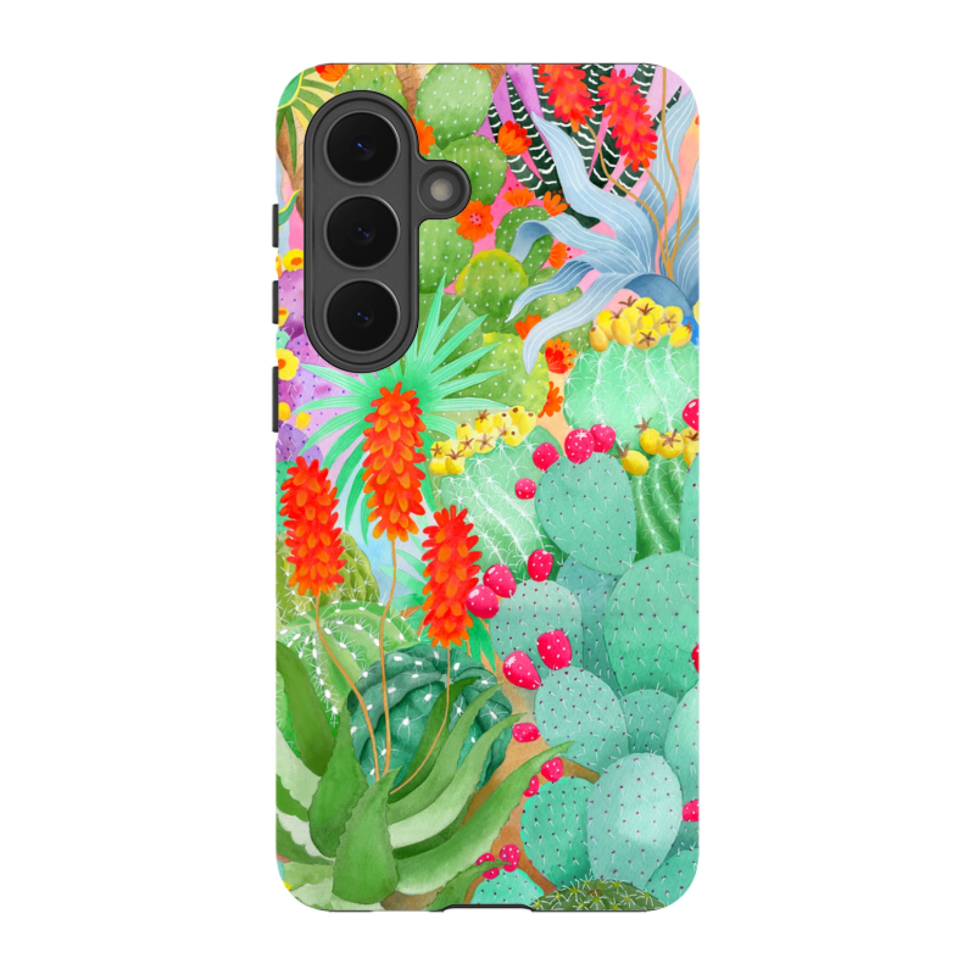 Samsung Tough Case - Cactus By Bex Parkin