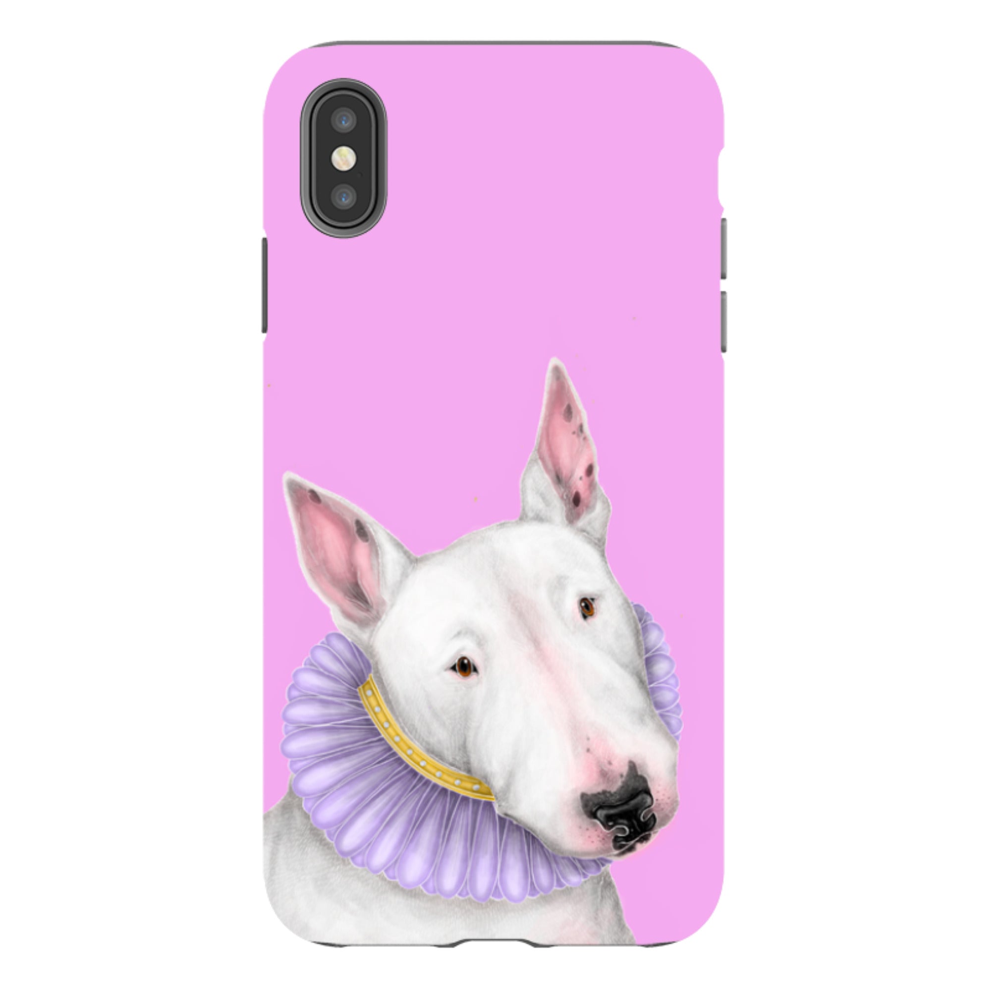 iPhone Tough Case - Bull Terrier By Catherine Rowe