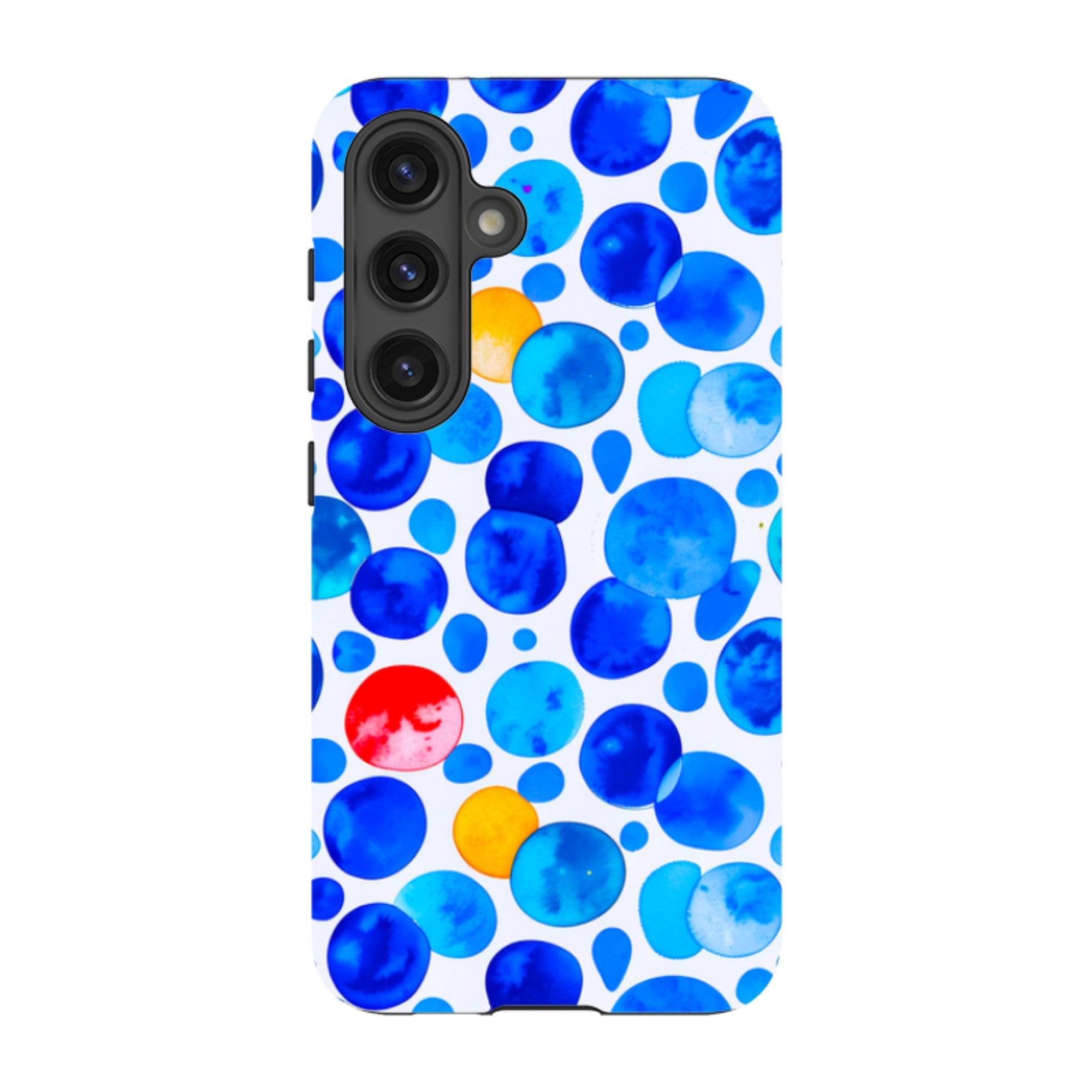 Samsung Tough  Case - Blue Moon Polka