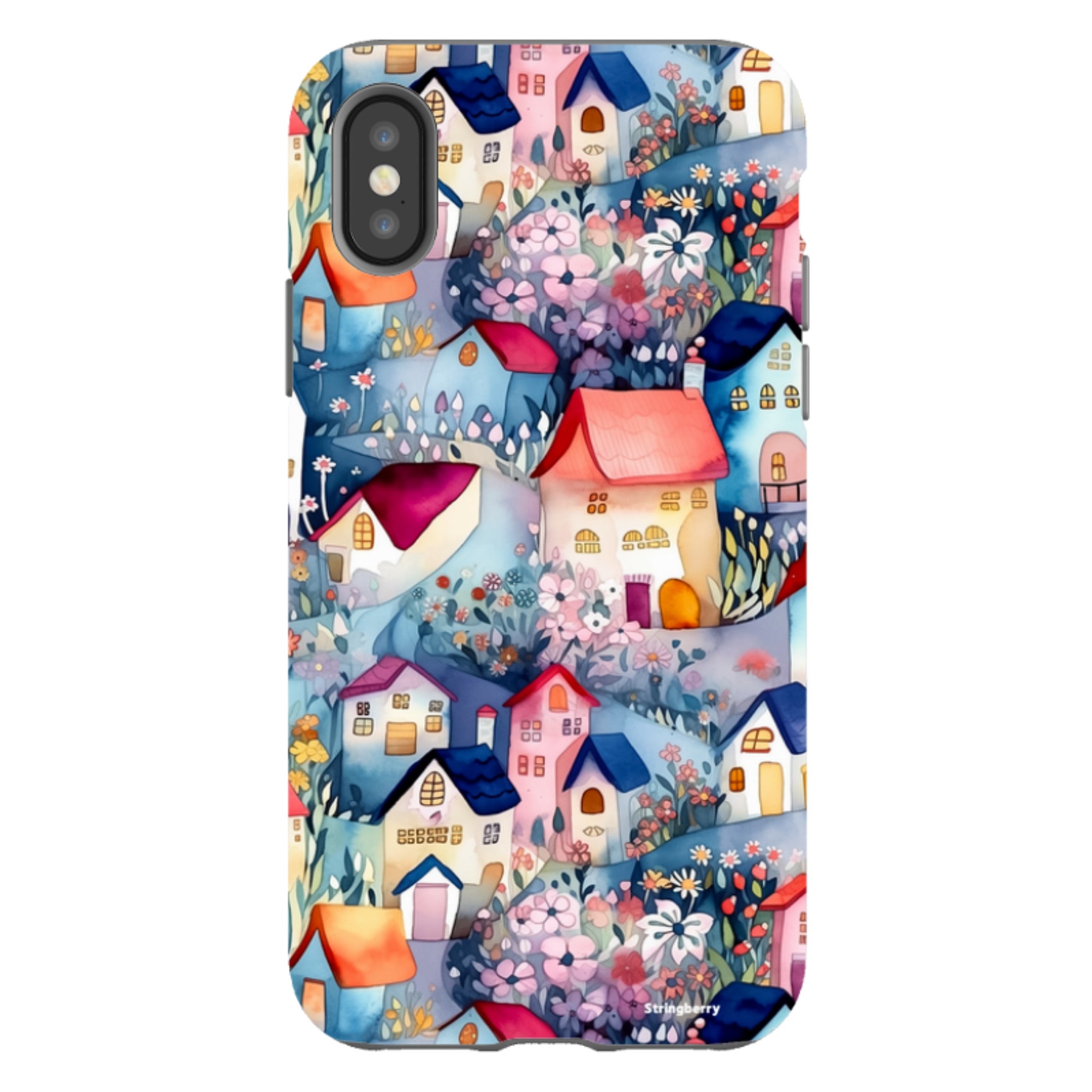 iPhone Tough Case - Fairy Houses II
