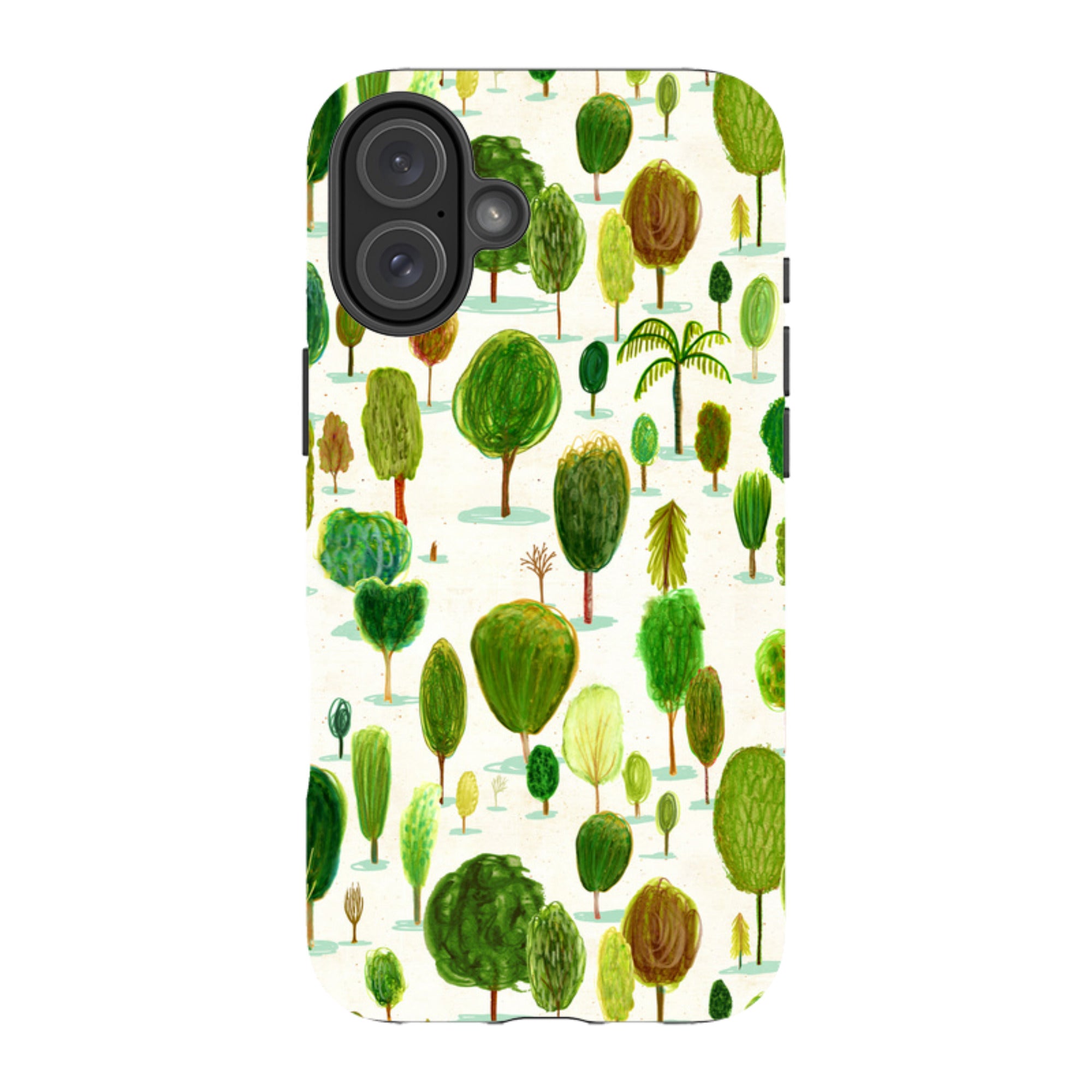 iPhone Tough Case - Summer In The Arboretum By Katherine Quinn