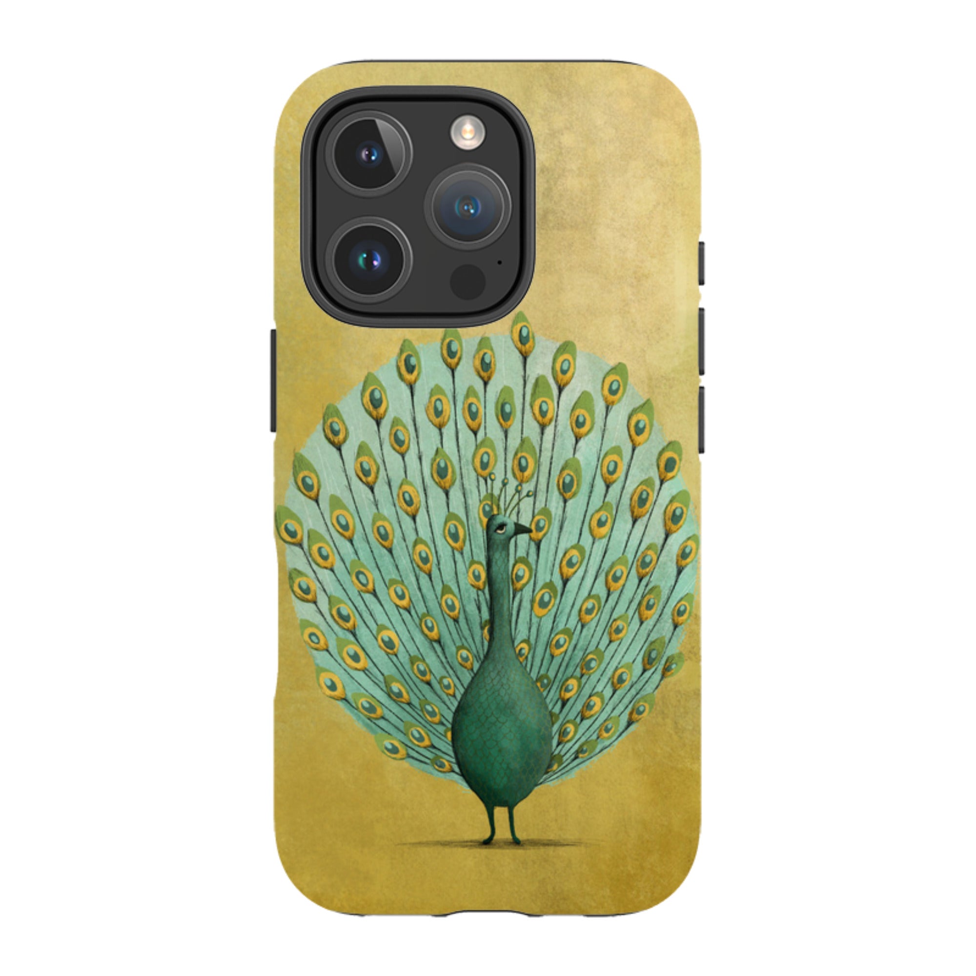 iPhone Tough Case - Peacock By Maja Lindberg