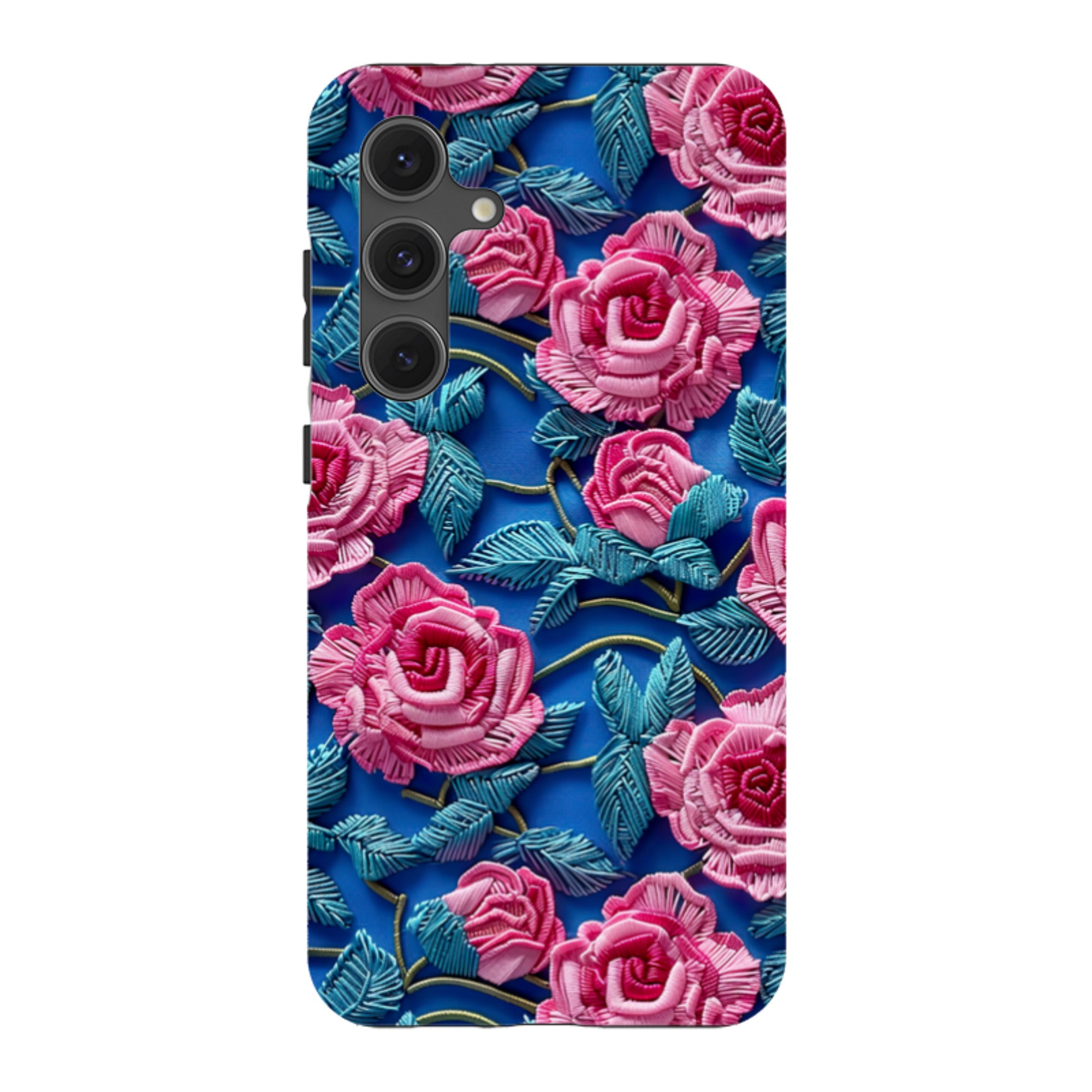Samsung Tough Case - Blue Summer Roses