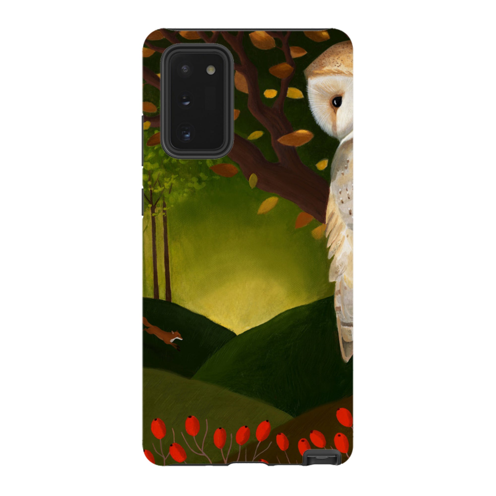 Samsung Tough Case - Autumn Owl And Fox By Bex Parkin