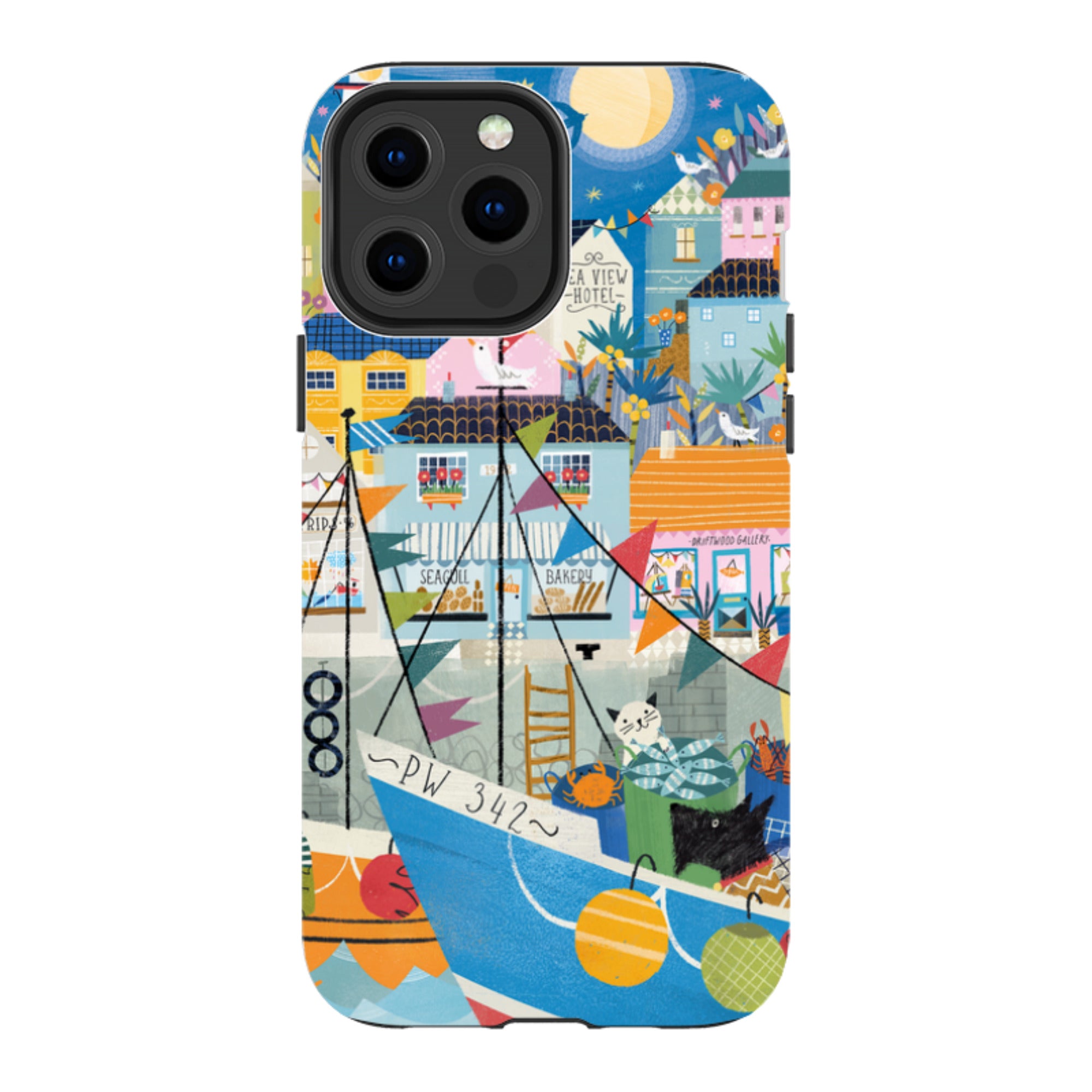 iPhone Case - Night Harbour 1 By Ali Brookes