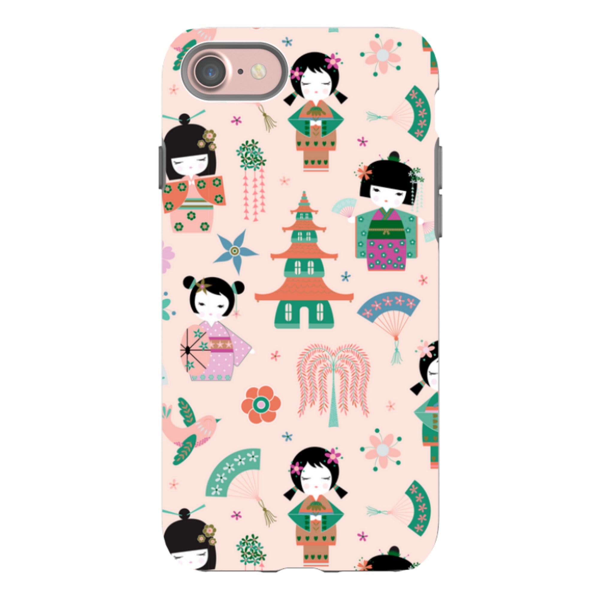iPhone Tough Case - Sakura II By Suzy Taylor