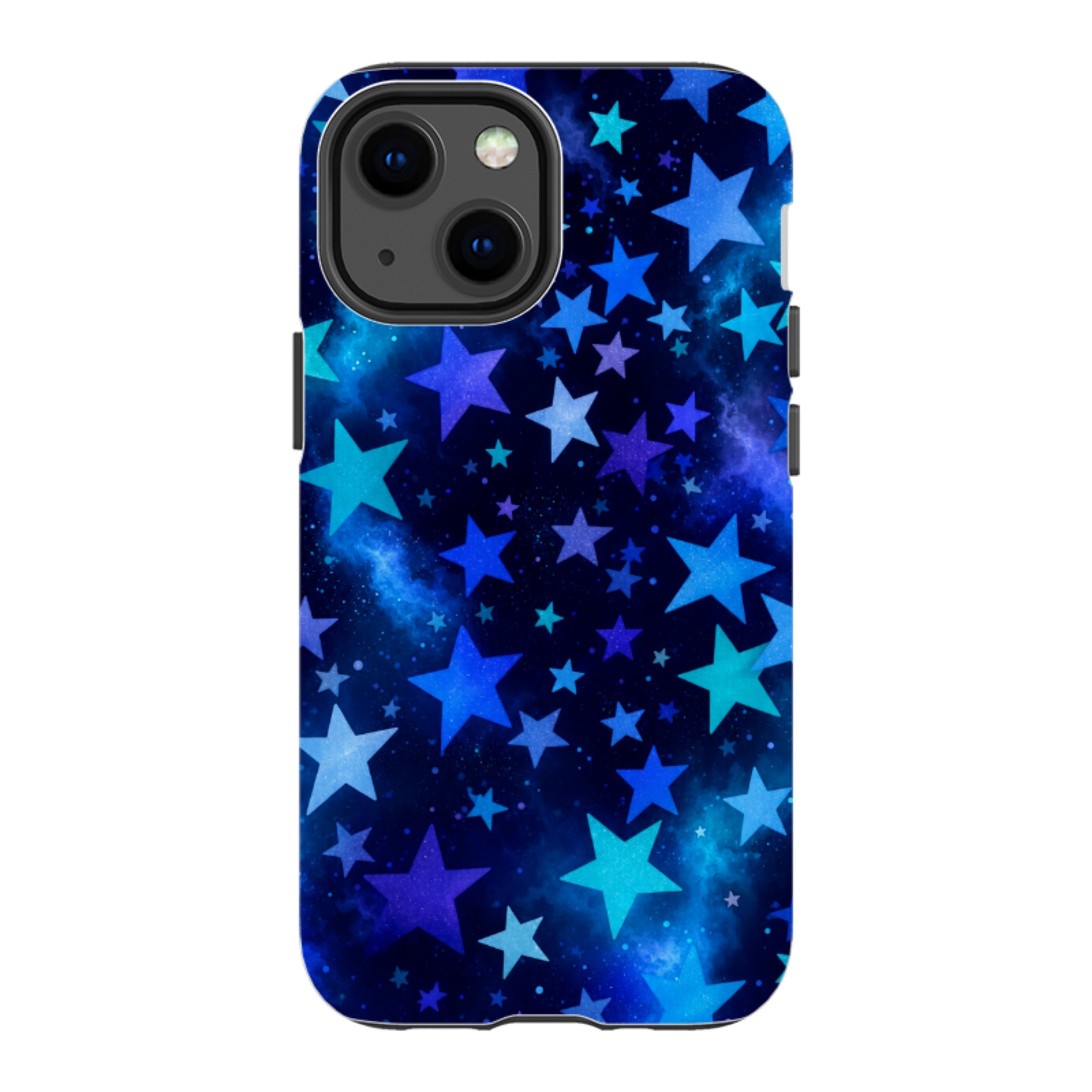 iPhone Tough Case - Blue Galaxy Star