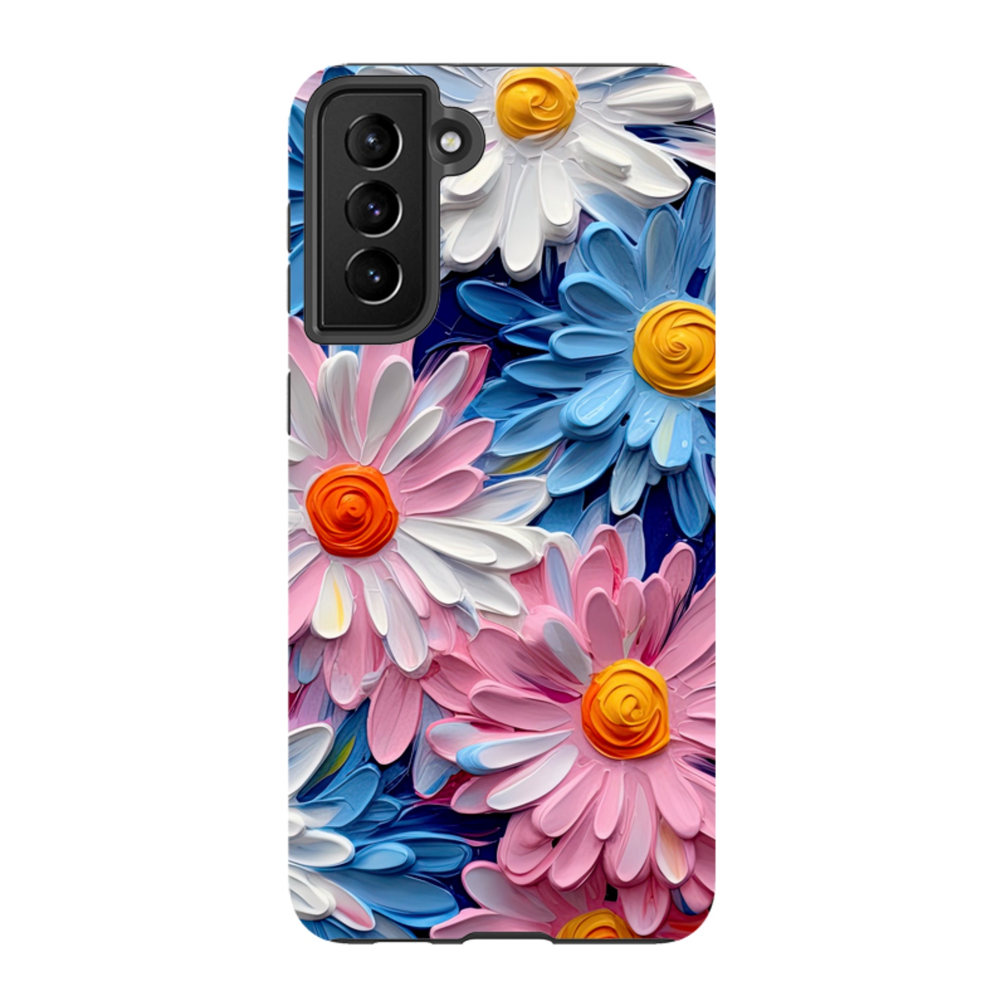 Samsung Tough Case - Pink Daisies