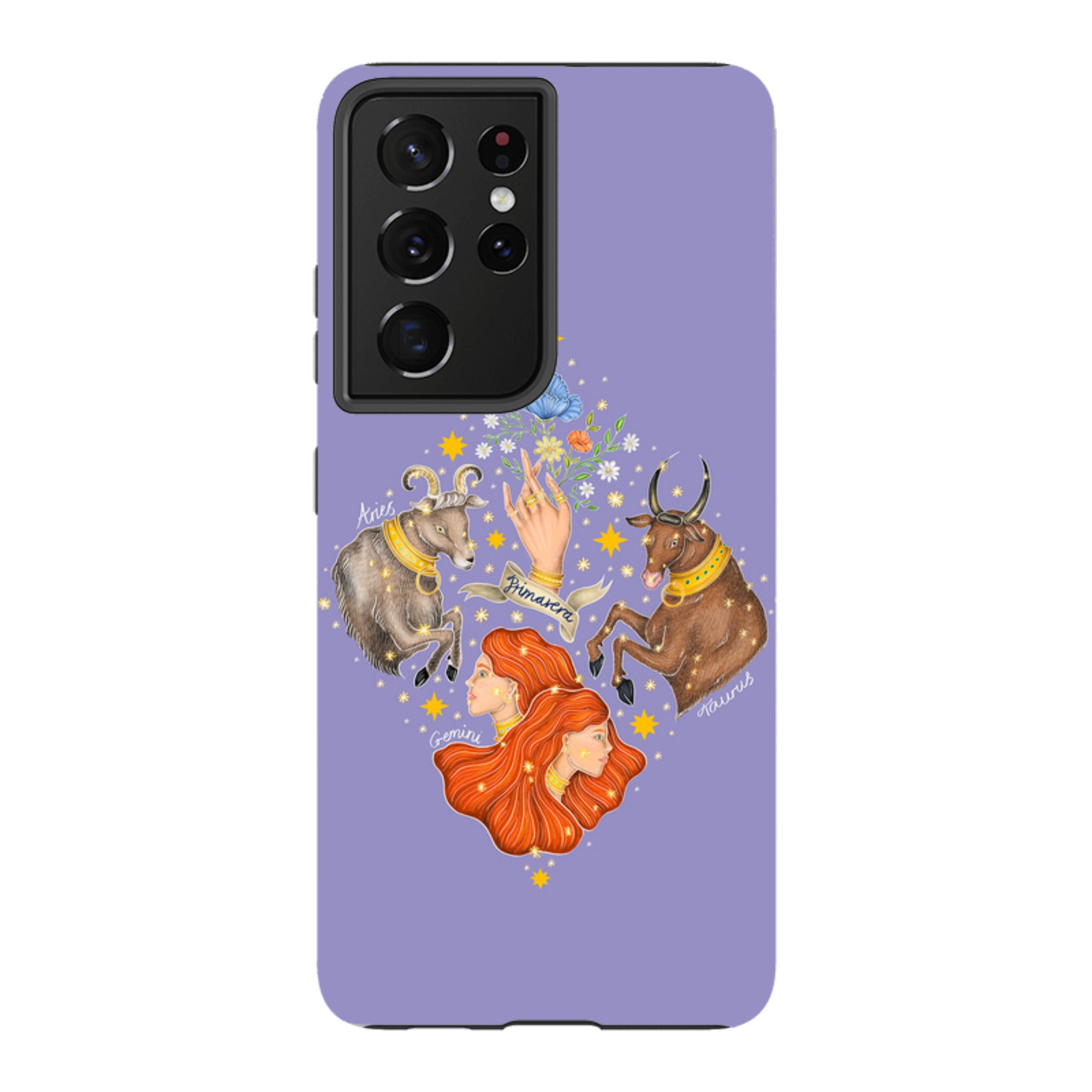 Samsung Tough Case - Spring Zodiac By Catherine Rowe