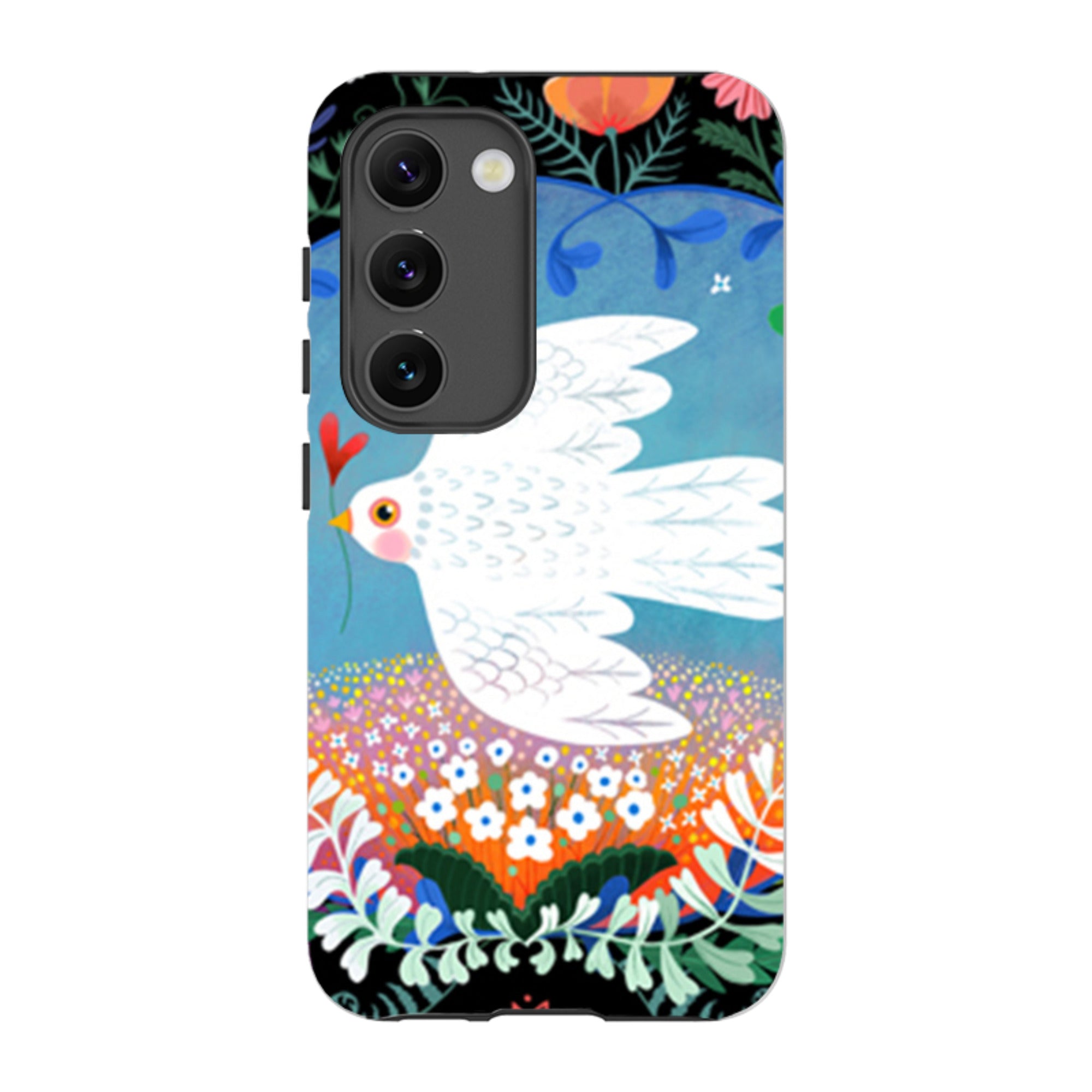 Samsung Tough Case - Peacebird By Mia Underwood