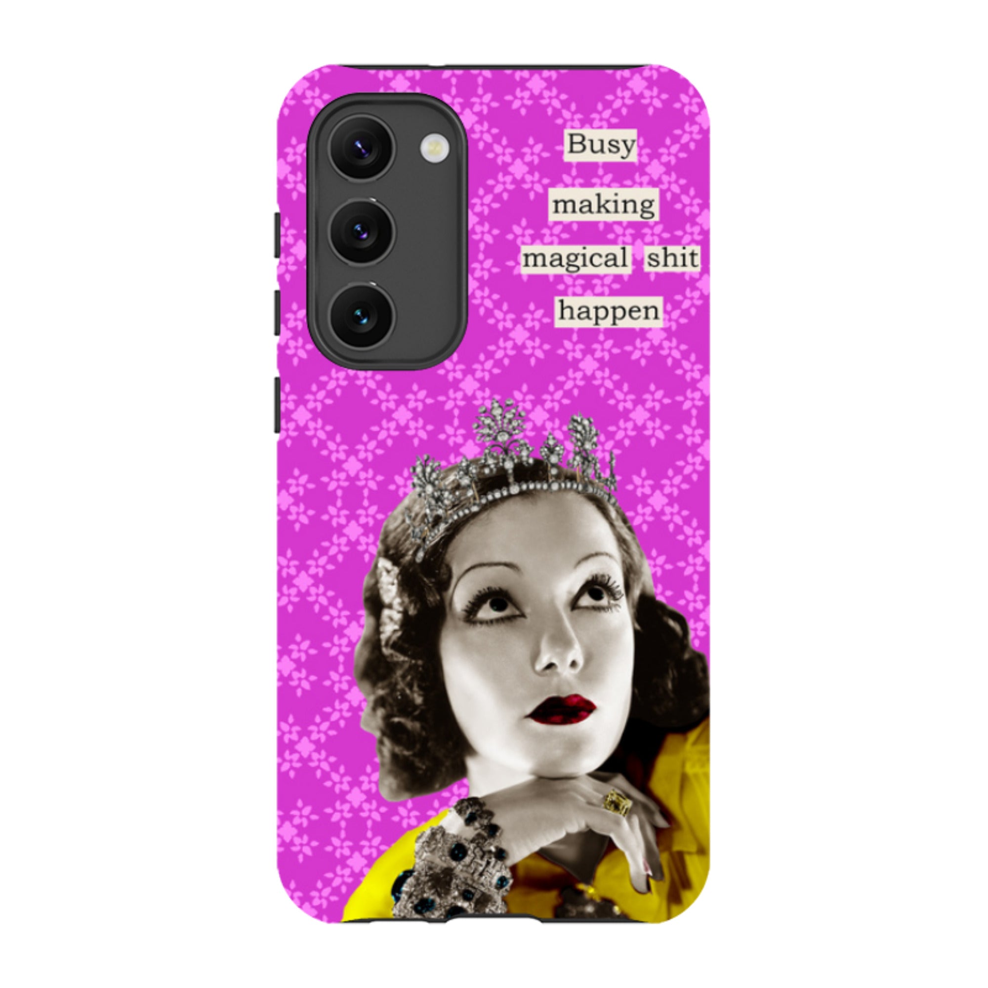 Samsung Tough Case - Busy Making Sh-t Happen By Clare Jordan