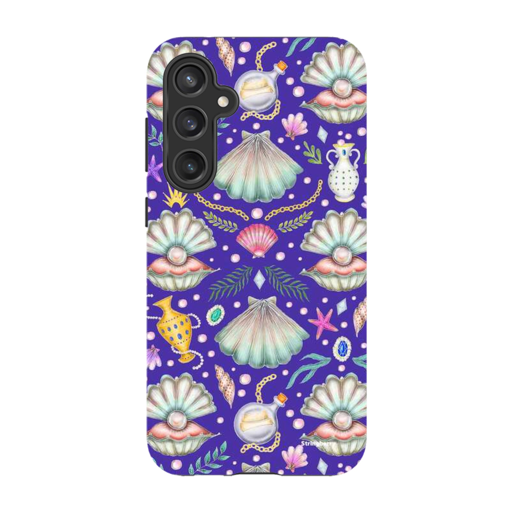 Samsung Tough Case - Pearl's Fantasy Indigo By Catherine Rowe