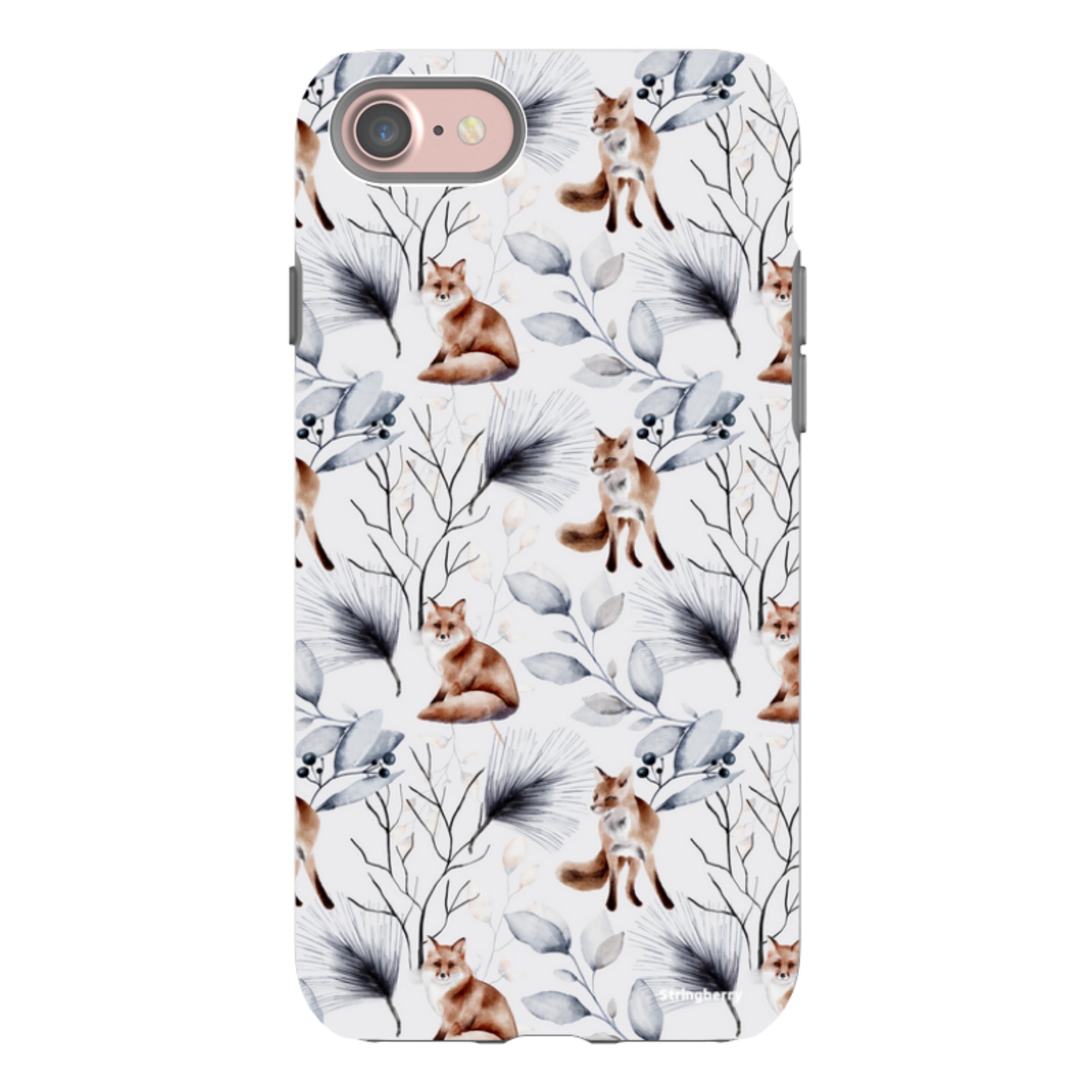iPhone Tough Case - Foxy Xmas II
