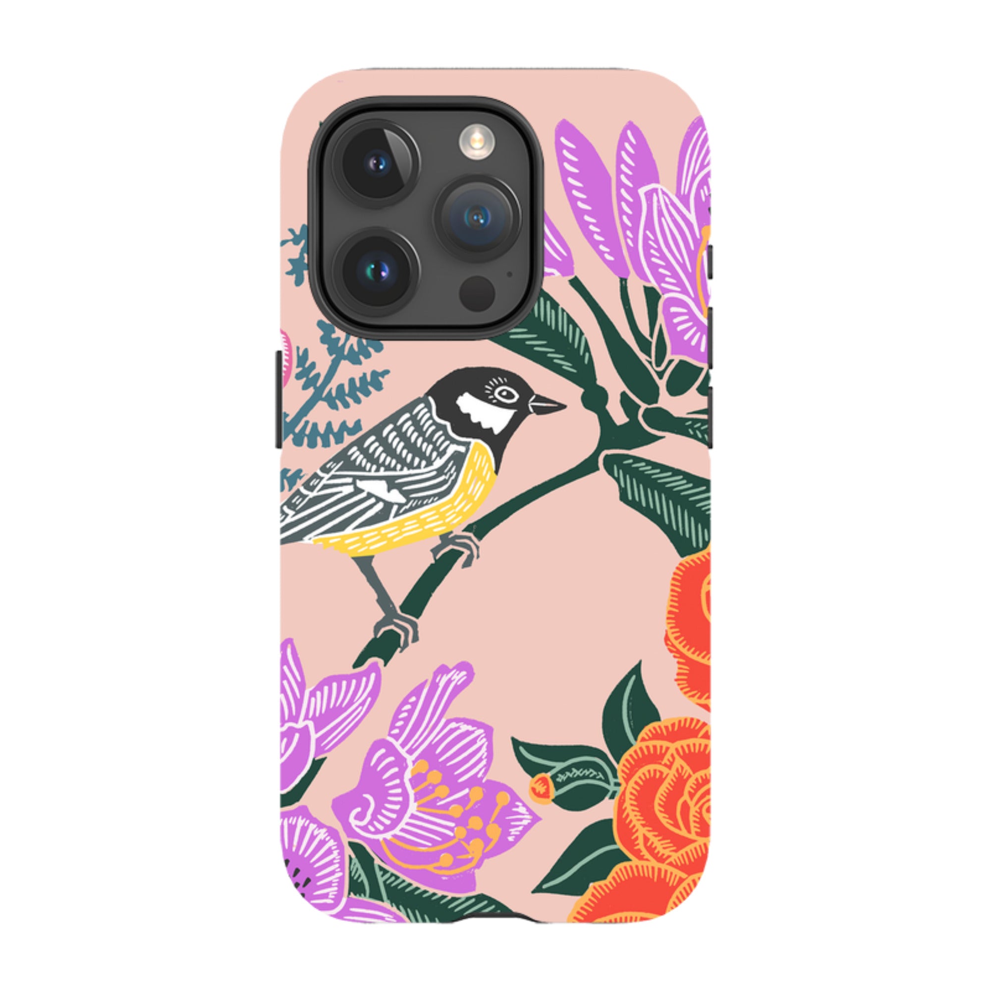 iPhone Tough Case - Camelia By Kate Heiss