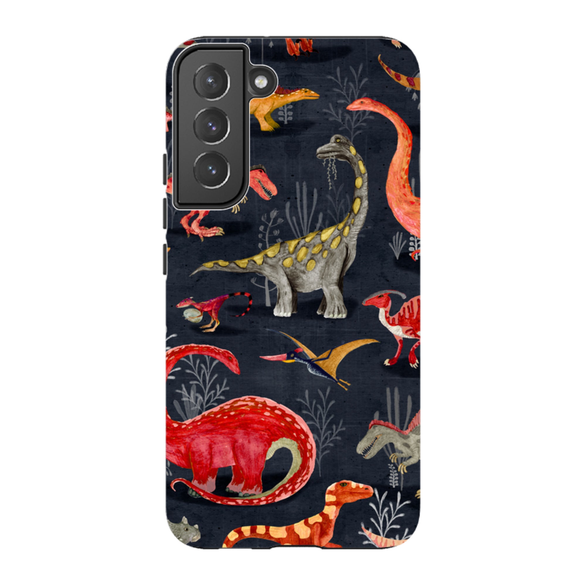 Samsung Tough Case - Parisian Dinosaurs By Katherine Quinn