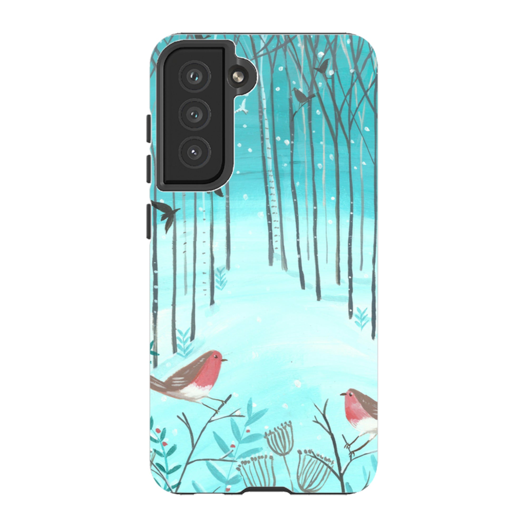Samsung Tough Case - Winter Forest By Mary Stubberfield